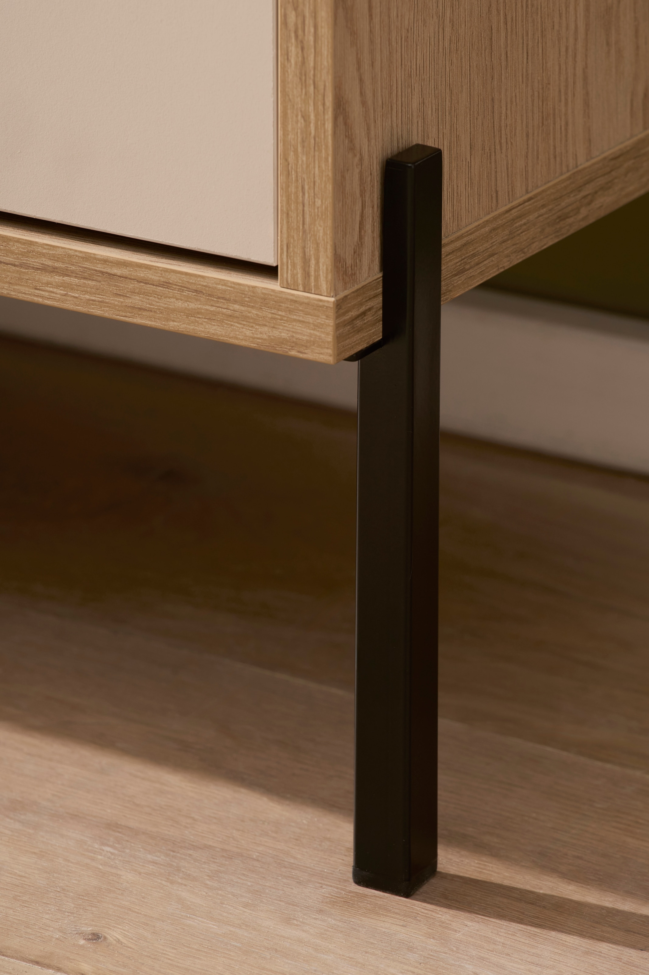 Home affaire Regalelement »Fredericia, modernes Regal, Kommode in Kaschmir, Highboard, Standregal« ausreichend Stauraum, offene & geschlossene Fächer, 105 cm breit