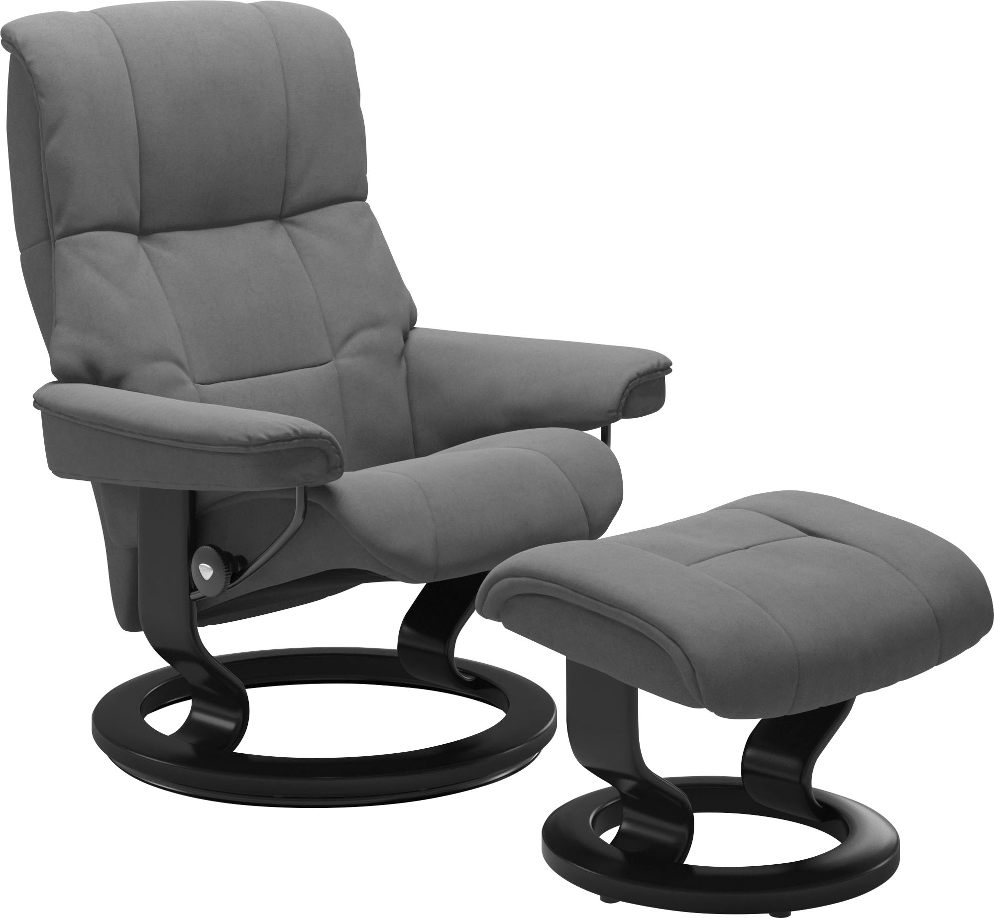 Stressless Fußhocker "Mayfair" mit Classic Base, Gestell Schwarz