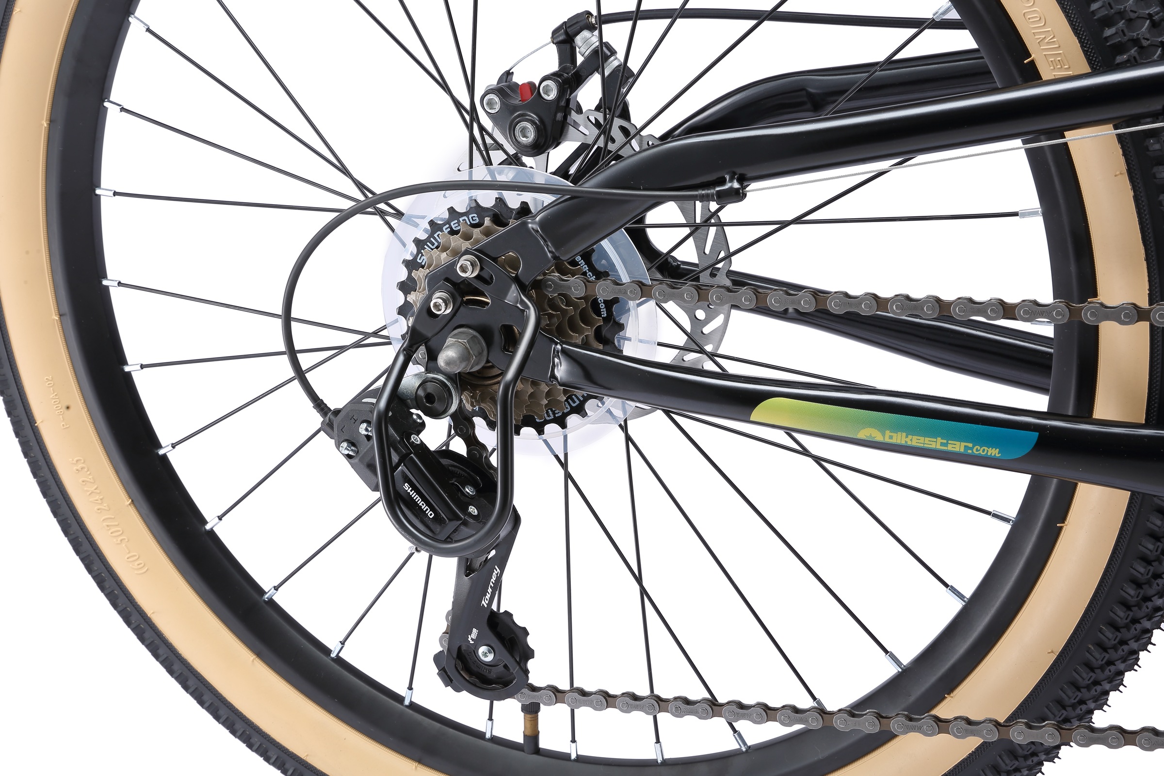 Bikestar Jugendfahrrad 21 Gang Shimano RD-TY21 Schaltwerk Kettenschaltung