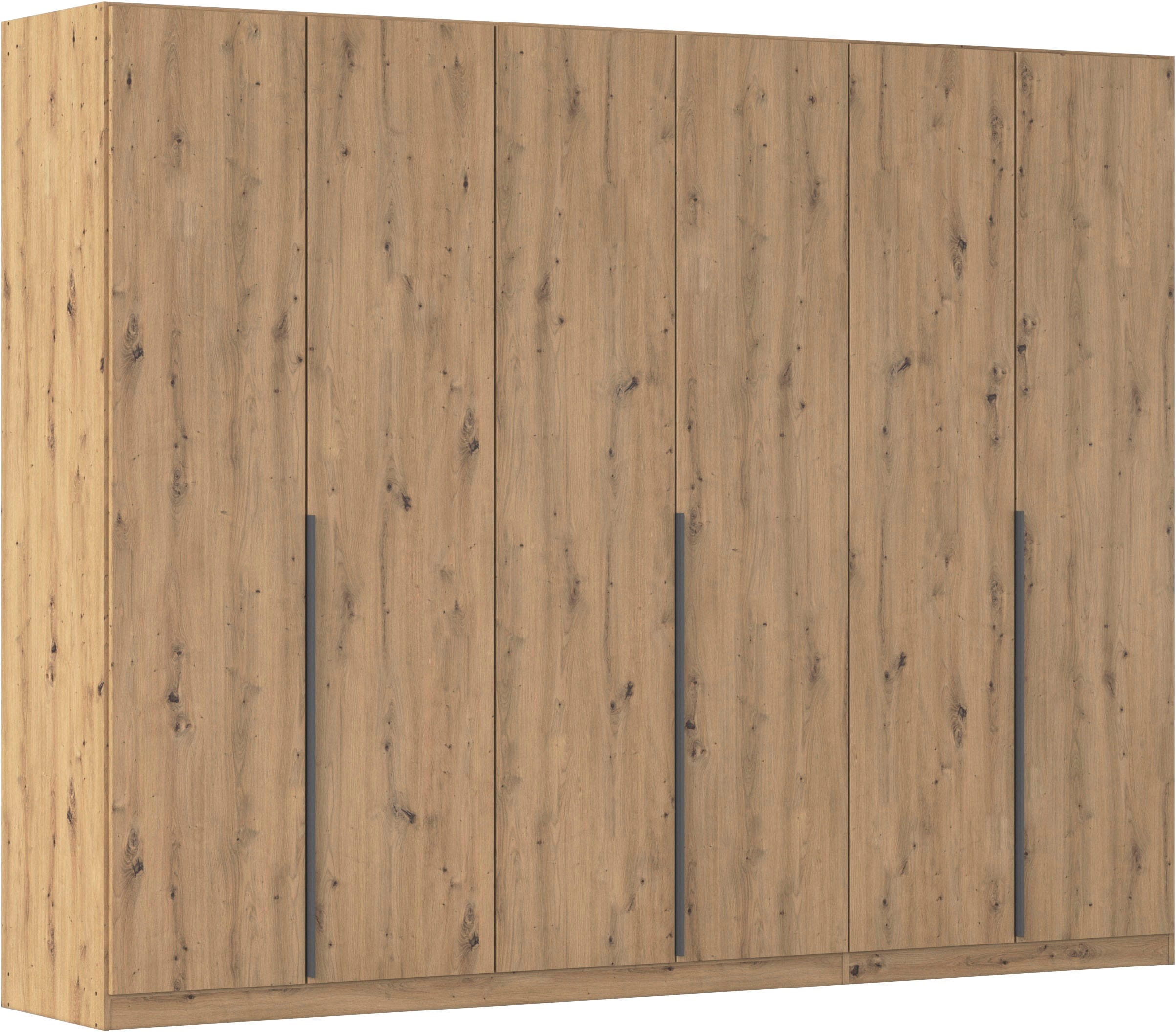 OTTO home Drehtürenschrank "AGORDO" in zwei Griff-Farben, Breiten 91-405 cm, Dekor- oder Hochglanzfront, in 8 Breiten & 2 Höhen, MADE IN GERMANY