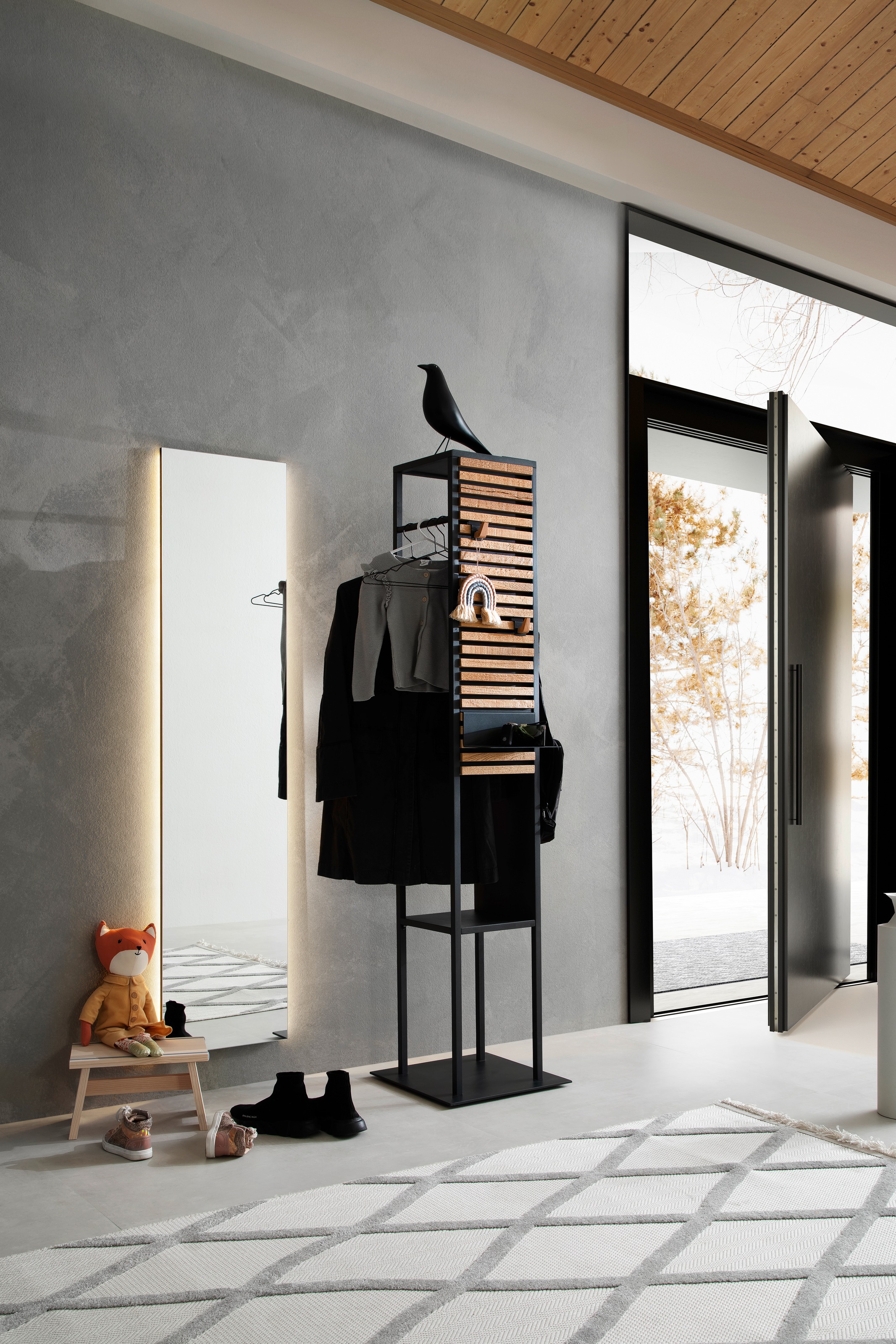 SCHÖNER WOHNEN-Kollektion Teppich »Summer 6352« rechteckig 6 mm Höhe In- und Outdoor geeignet, Hoch Tief Struktur, Robuster Teppich