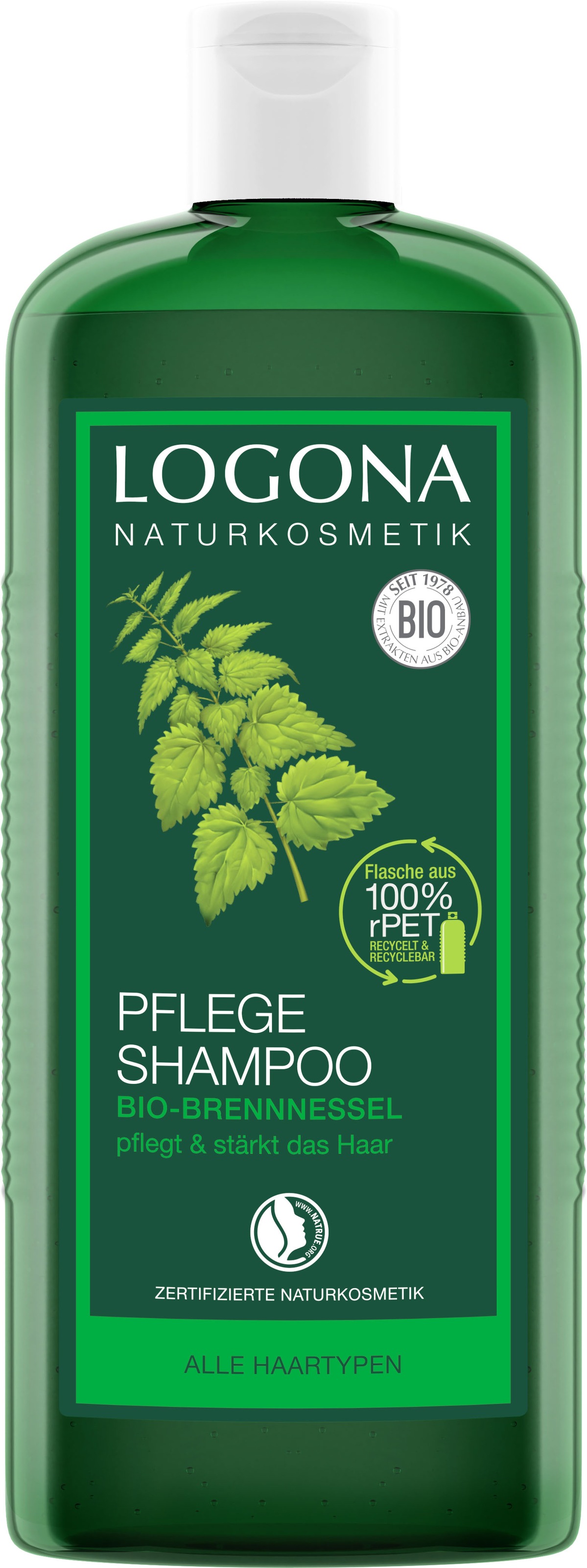LOGONA Haarshampoo »Logona Pflege Shampoo Bio-Brennnessel« | BAUR