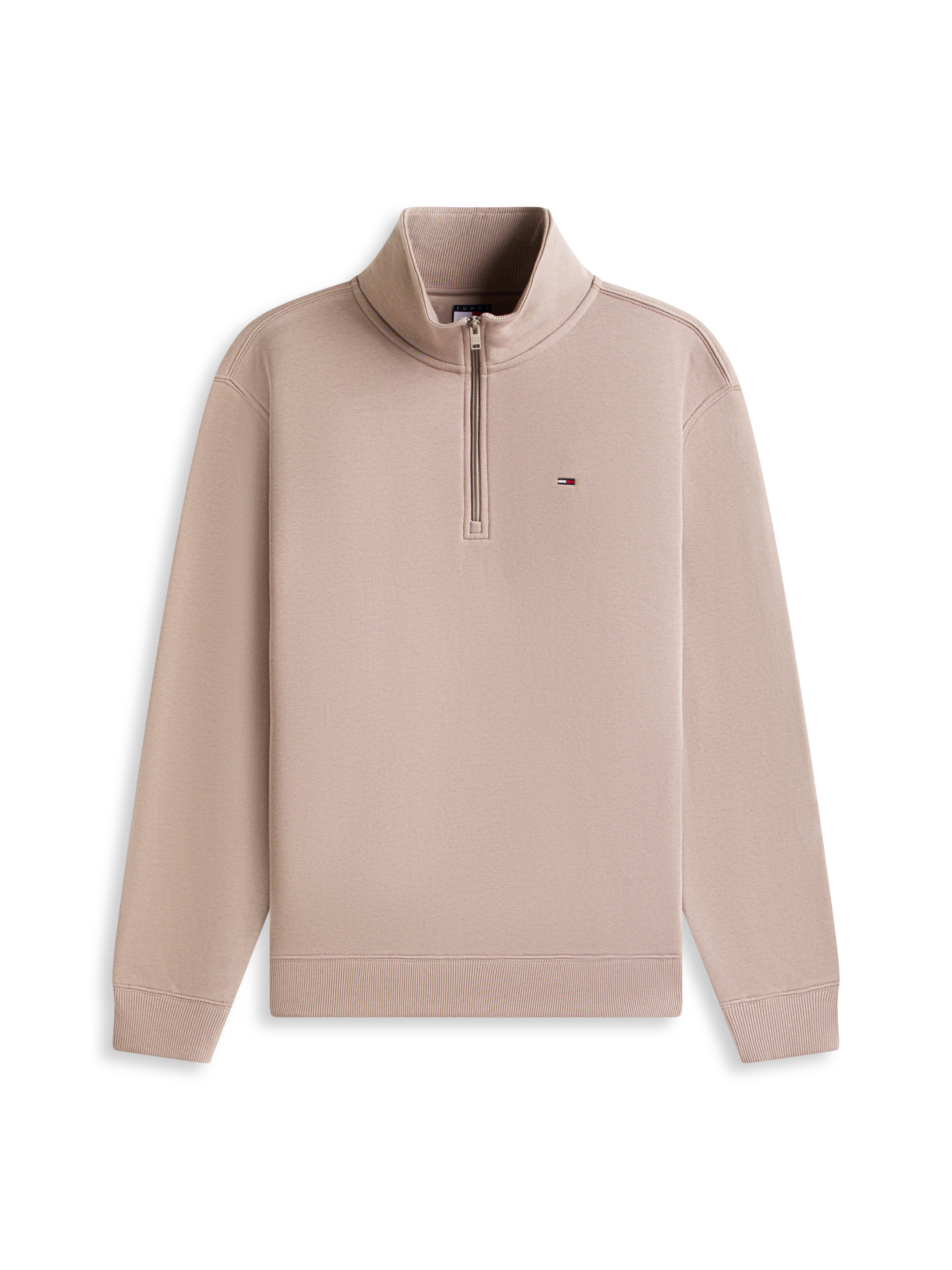Tommy Jeans Sweatshirt »TJM REGULAR  FLEECE 1/4 ZIP MOCK NECK«, mit Fleece
