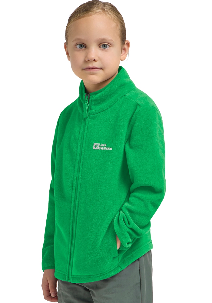 Jack Wolfskin Fleecejacke »TAUNUS JACKET K«, Winddicht, atmungsaktiv, Übergangsjacke