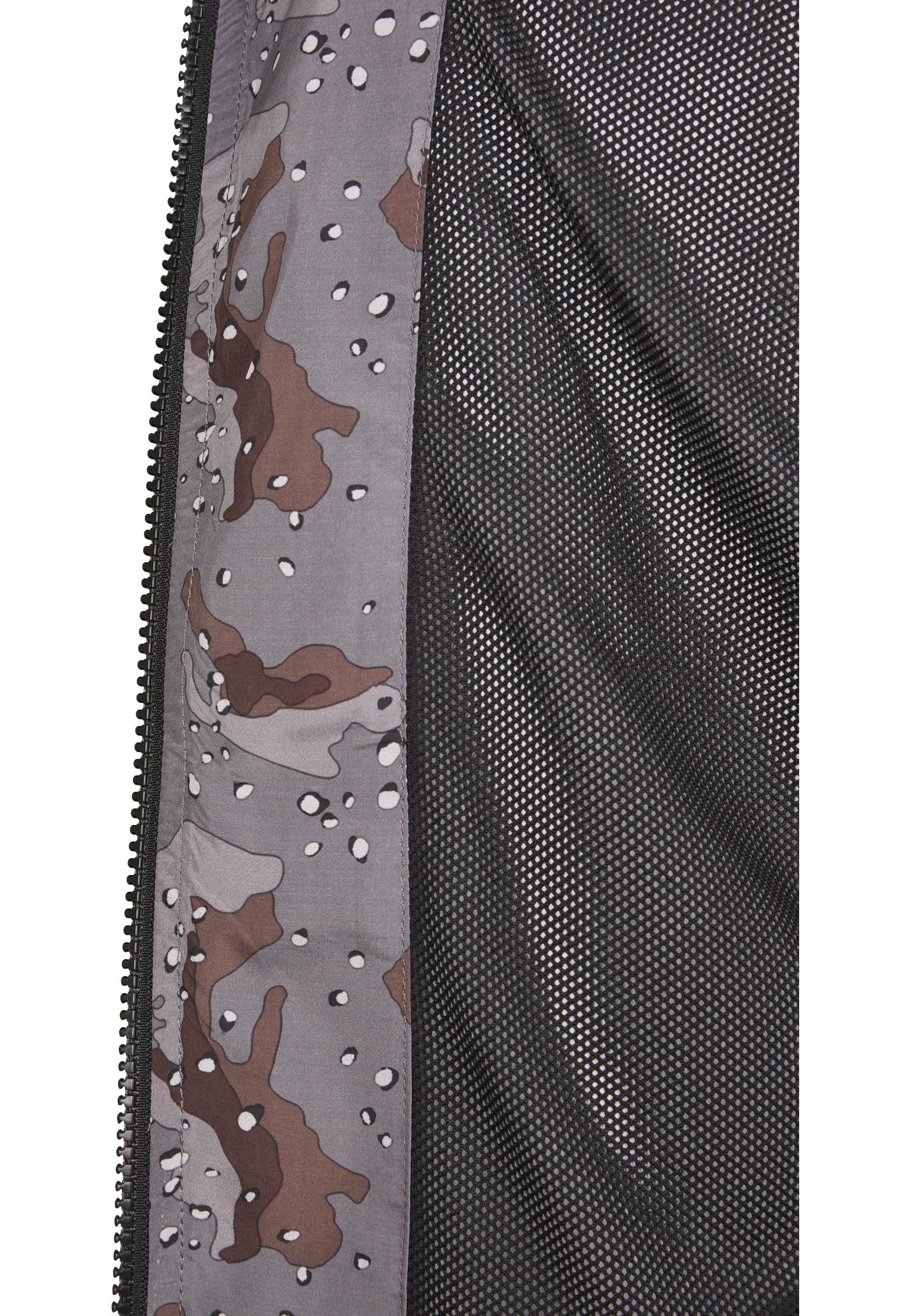 URBAN CLASSICS Anorak »Urban Classics Herren Camo Track Jacket« 1 Stk. tlg. ohne Kapuze