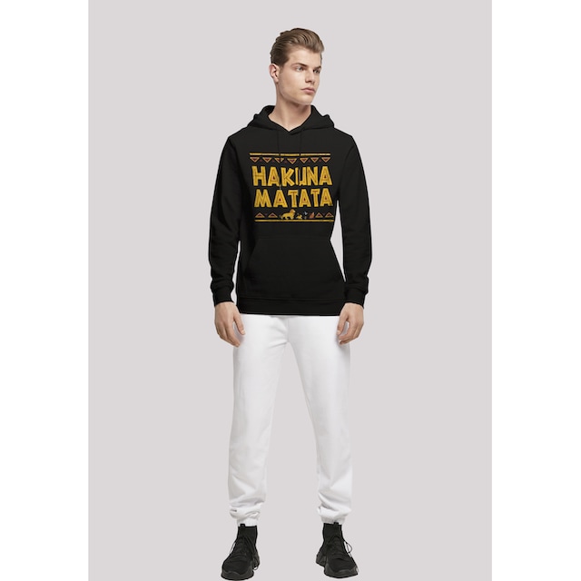 F4NT4STIC Kapuzenpullover »Disney König der Löwen Hakuna Matata The Lion  King«, Print ▷ für | BAUR