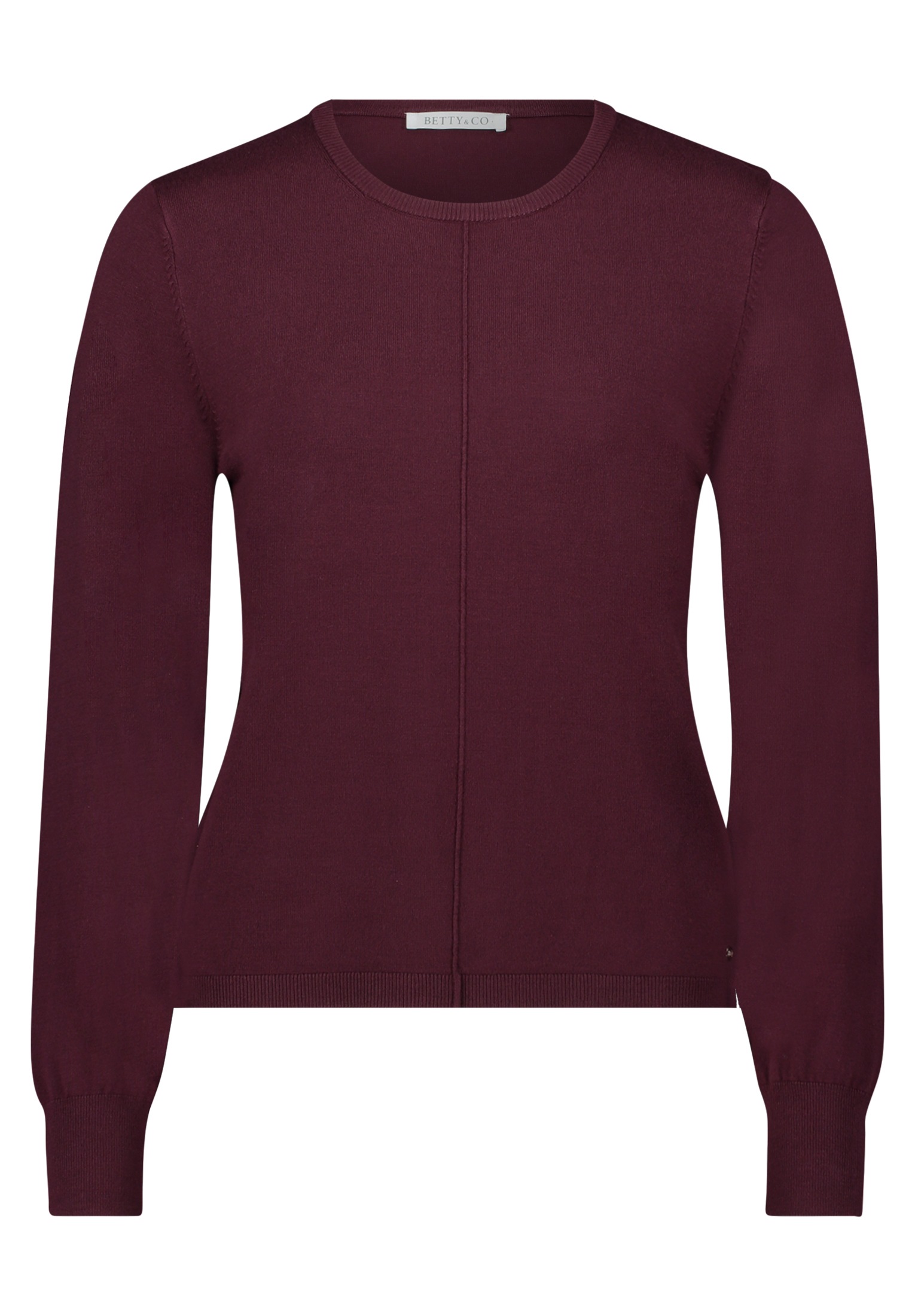 Betty&Co Strickpullover "Damen Strickpullover mit Strickdetails" 1 Stk. tlg günstig online kaufen