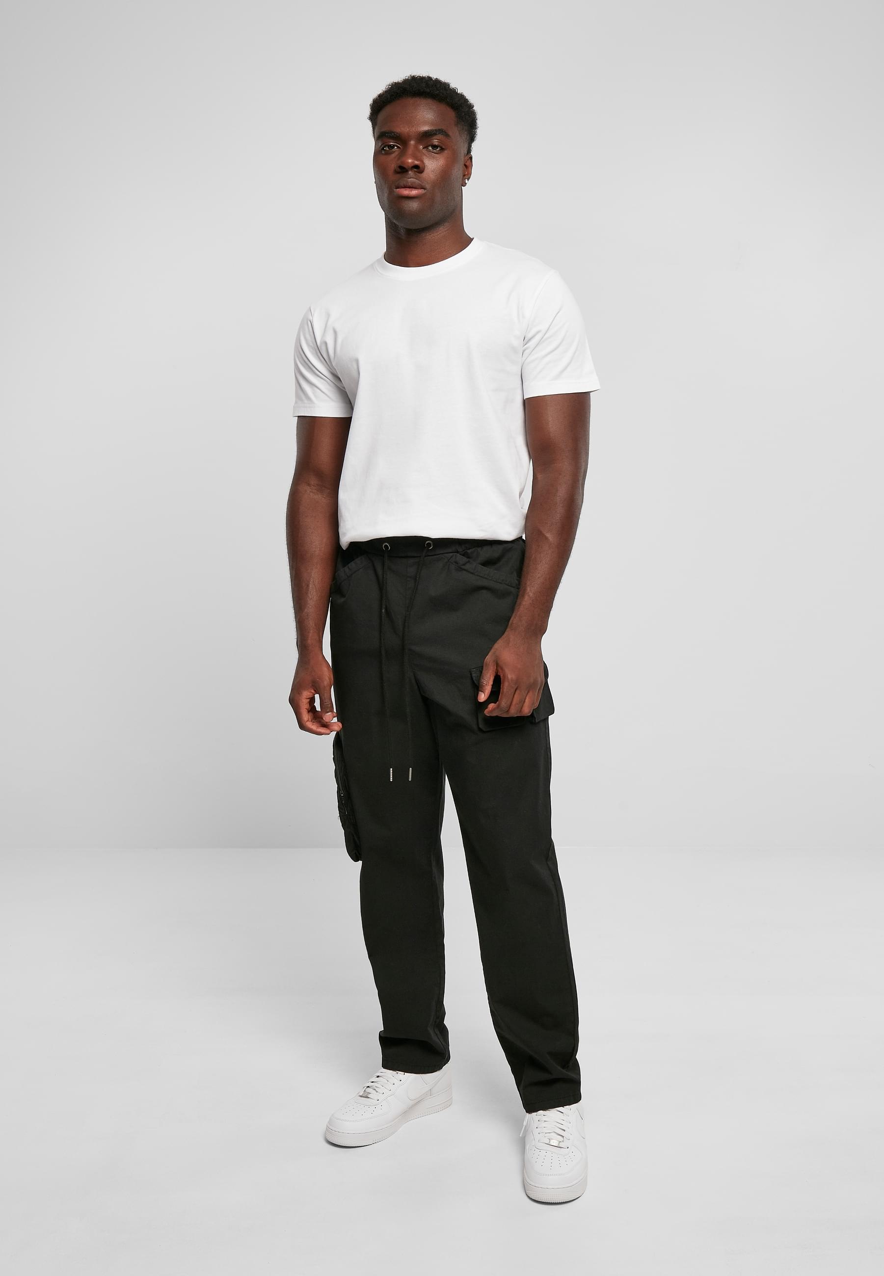 URBAN CLASSICS Cargohose »Urban Classics Herren Asymetric Pants«, (1 tlg.)