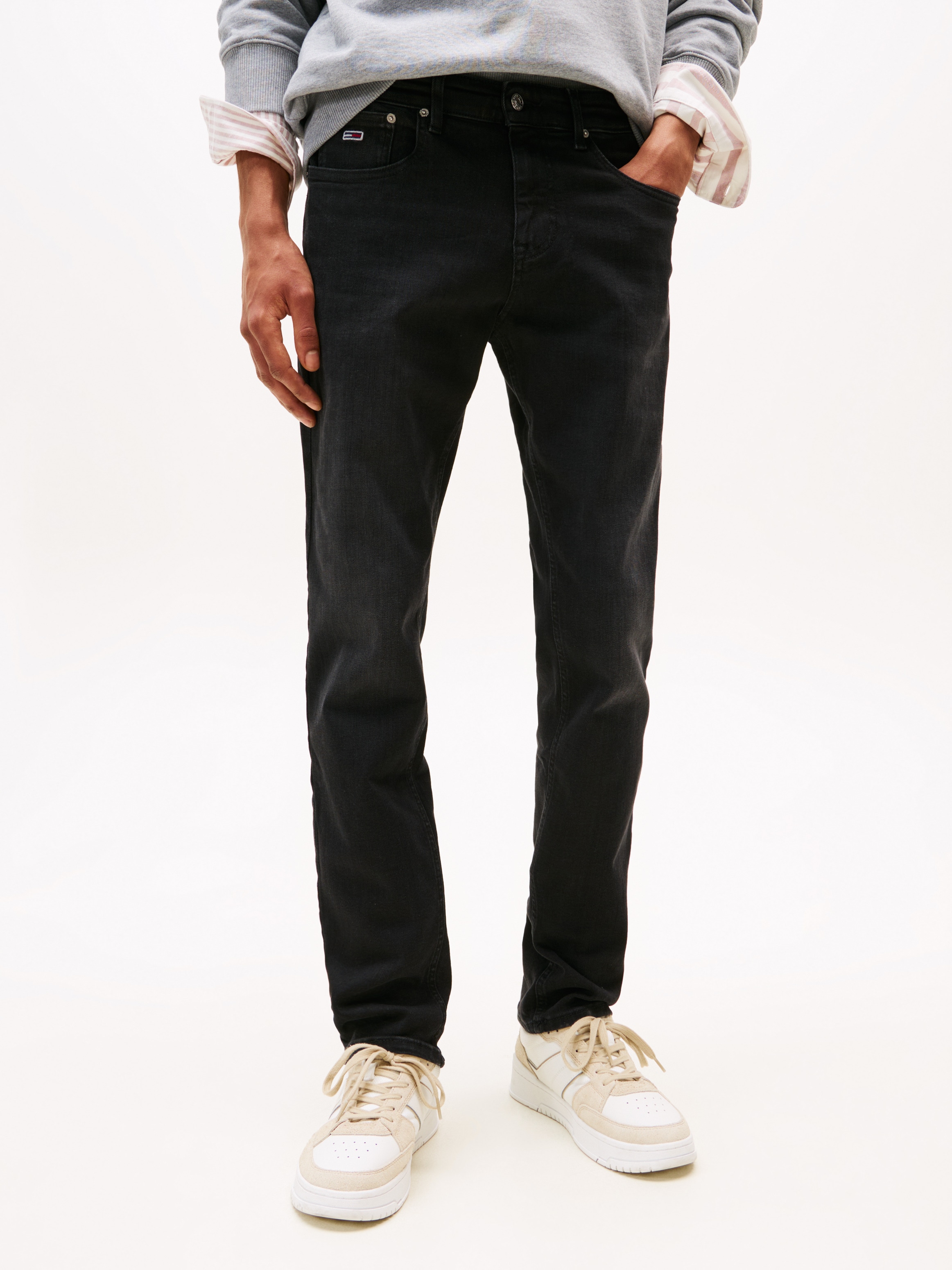Tommy Jeans Slim-fit-Jeans "SCANTON SLIM", mit Logoprägung günstig online kaufen