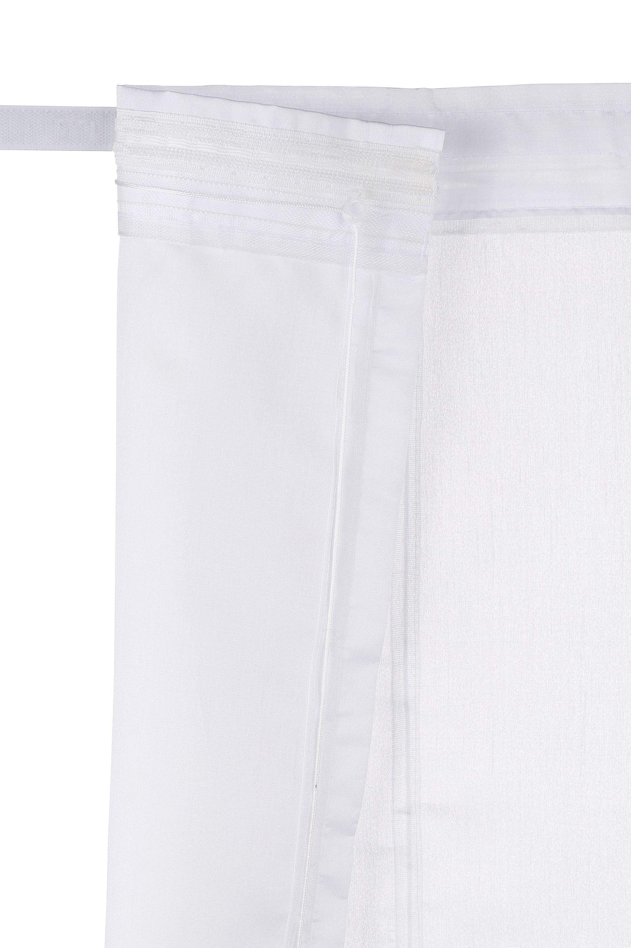 Halbtransparent, Polyester Klettband, mit Rechnung BAUR | home »VENEDIG«, auf Raffrollo my