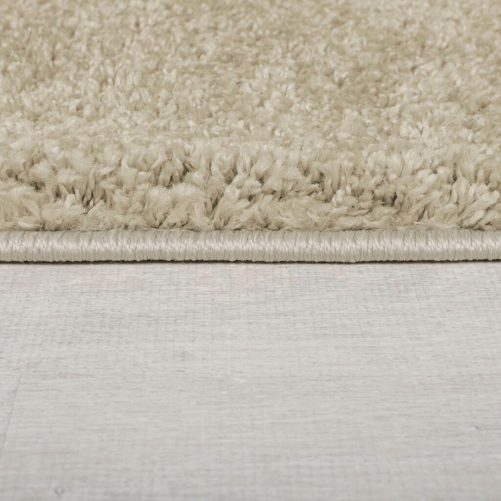 FLAIR RUGS Hochflor-Teppich »Feather«, rund