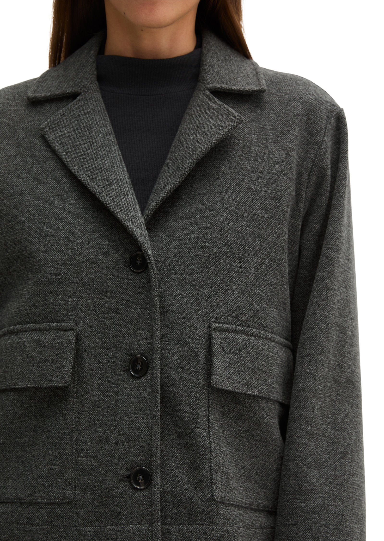 Marc O'Polo Jerseyblazer »Bio-Baumwolle-Polyester-Viskose-Stretch-Mix«