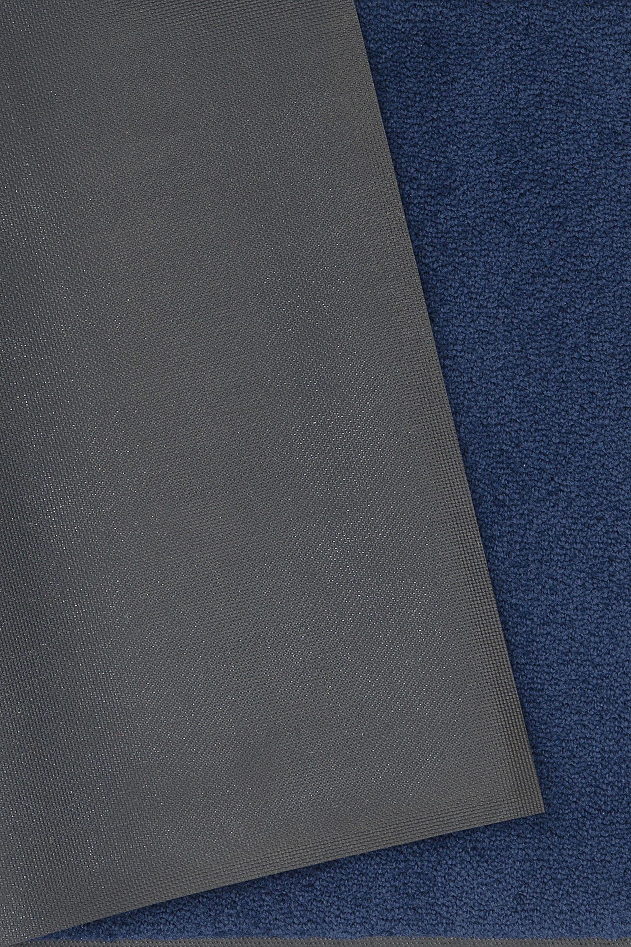my home Fußmatte »Lavea«, rechteckig, 9 mm Höhe, Schmutzfangmatte, Uni-Farben, In- und Outdoor-Teppich, waschbar