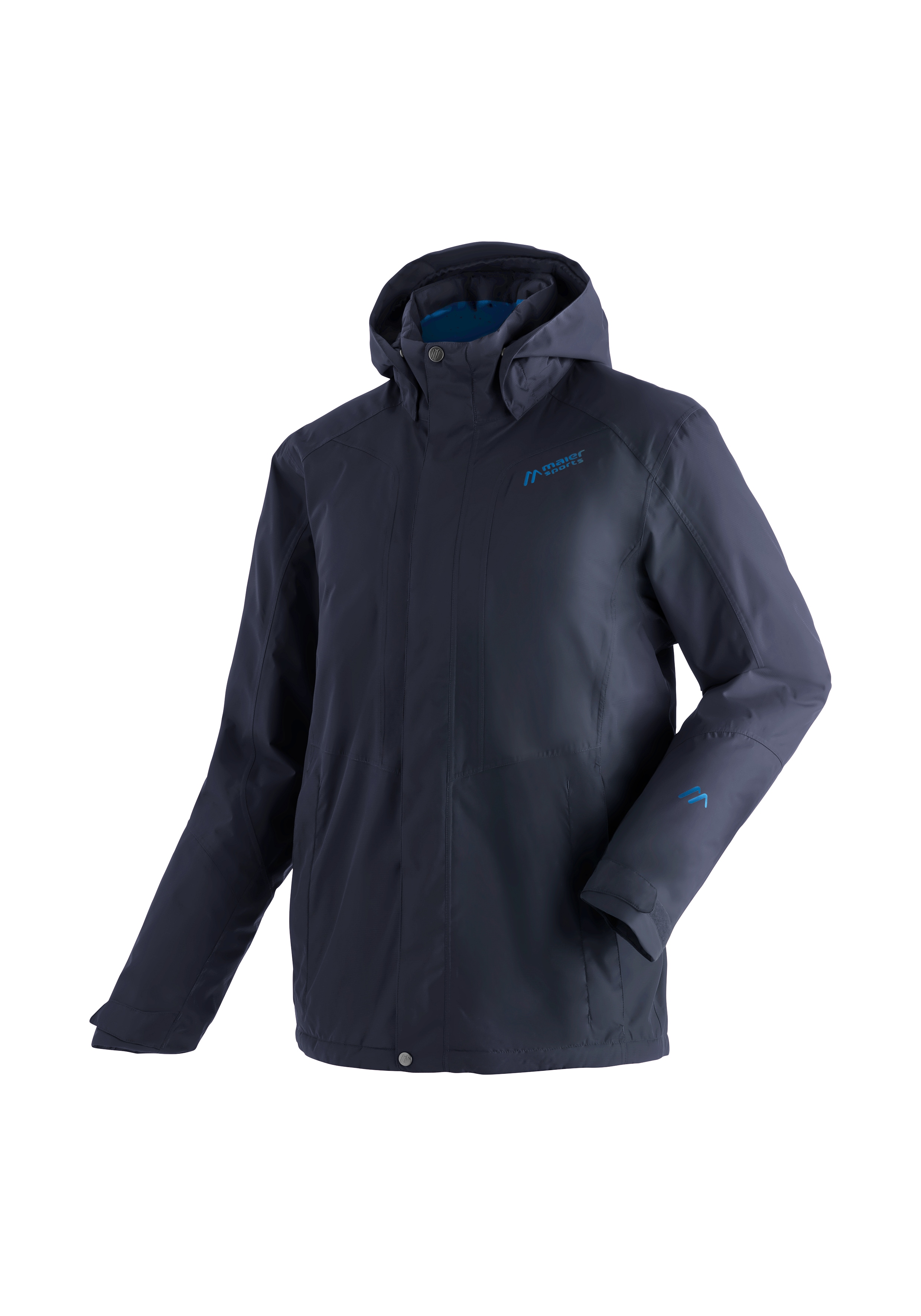 Maier Sports Funktionsjacke "Metor Therm M" Wattiert, wasserdicht, atmungsaktiv, mit Packaway