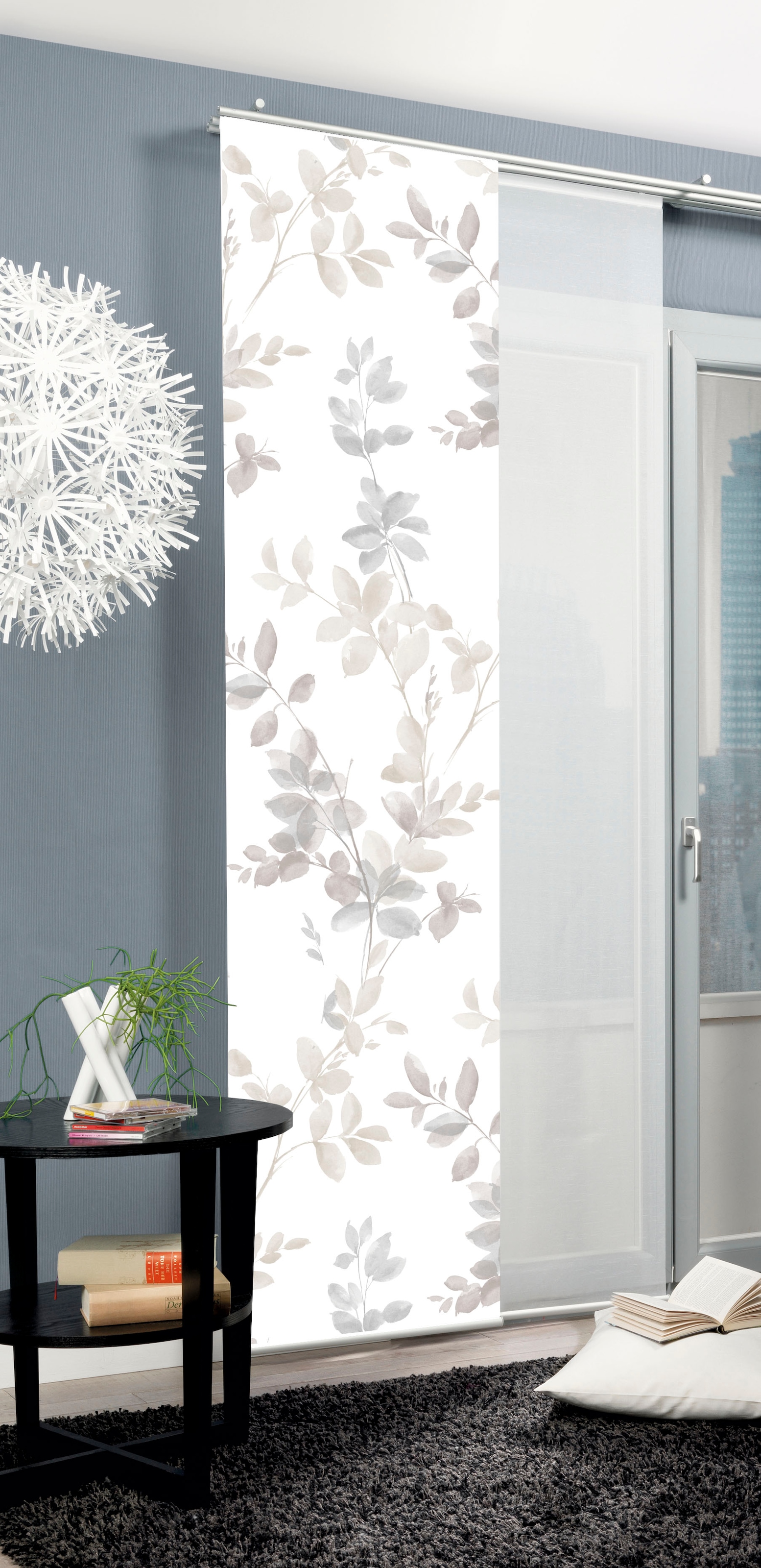 HOME WOHNIDEEN Schiebegardine "ALYA" Paneelwagen 1 Stk. tlg. Schiebegardine günstig online kaufen