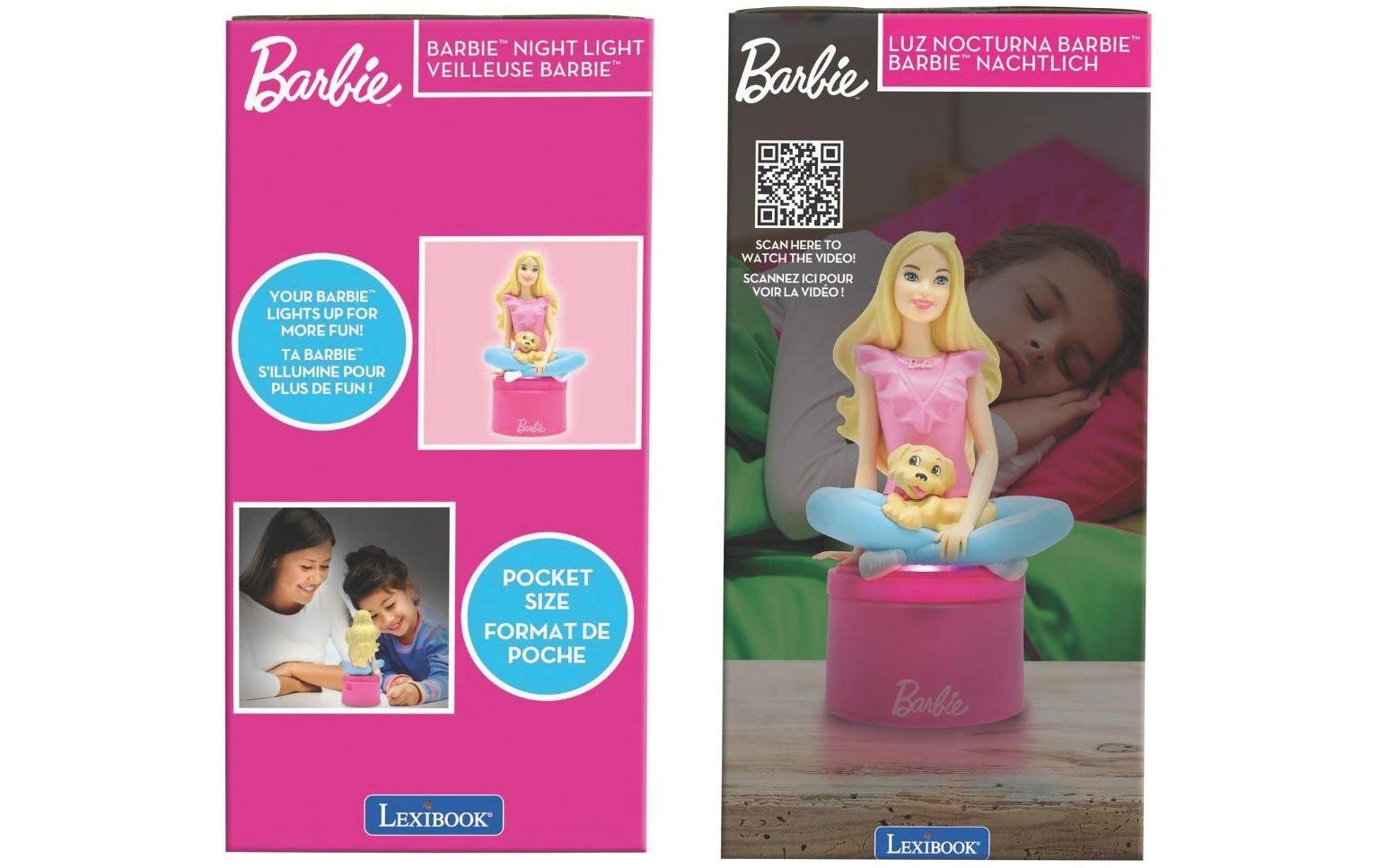 Lexibook® Nachtlicht »Barbie 3D design colour«