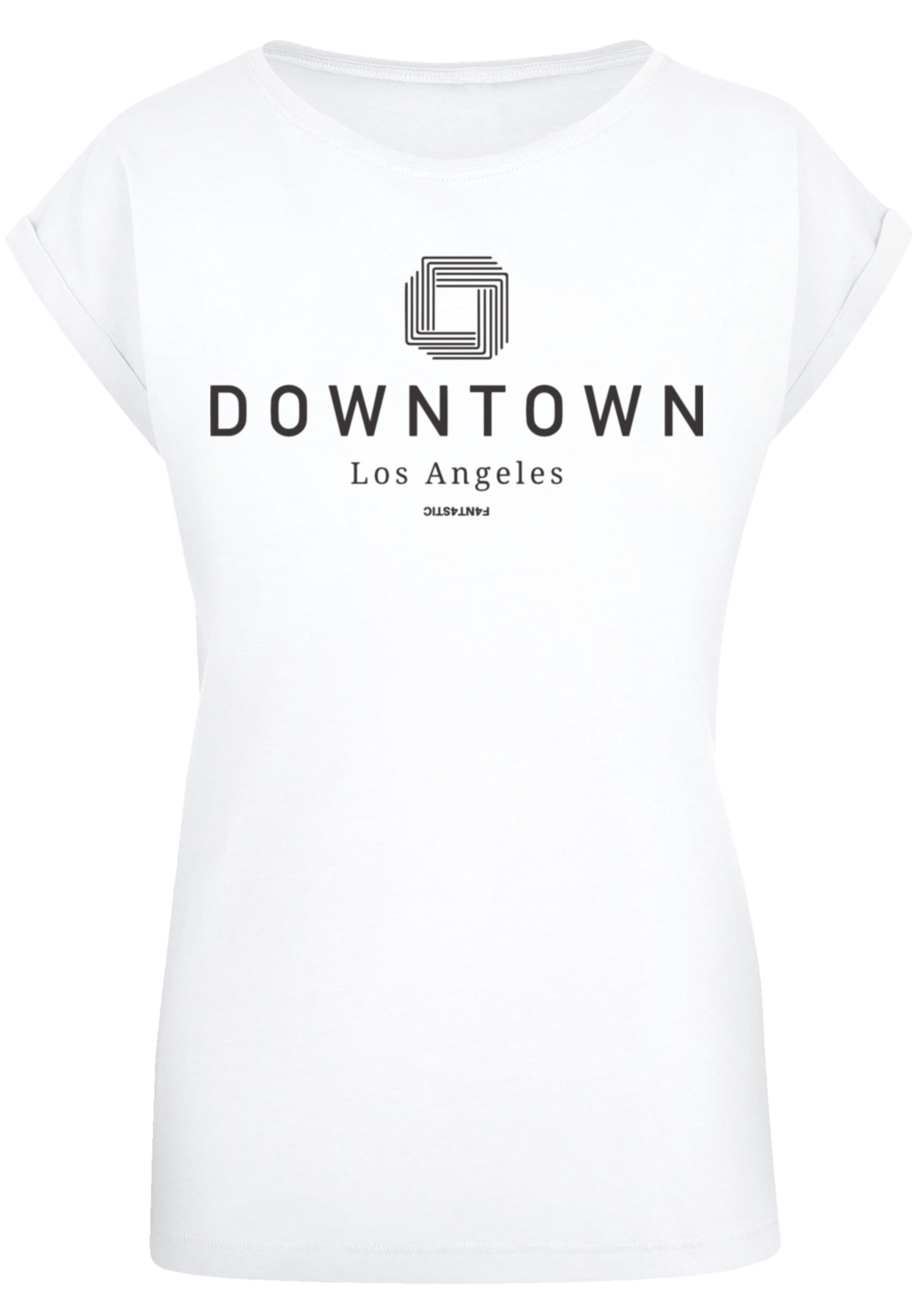 F4NT4STIC T-Shirt "PLUS SIZE Downtown LA Muster", Print günstig online kaufen