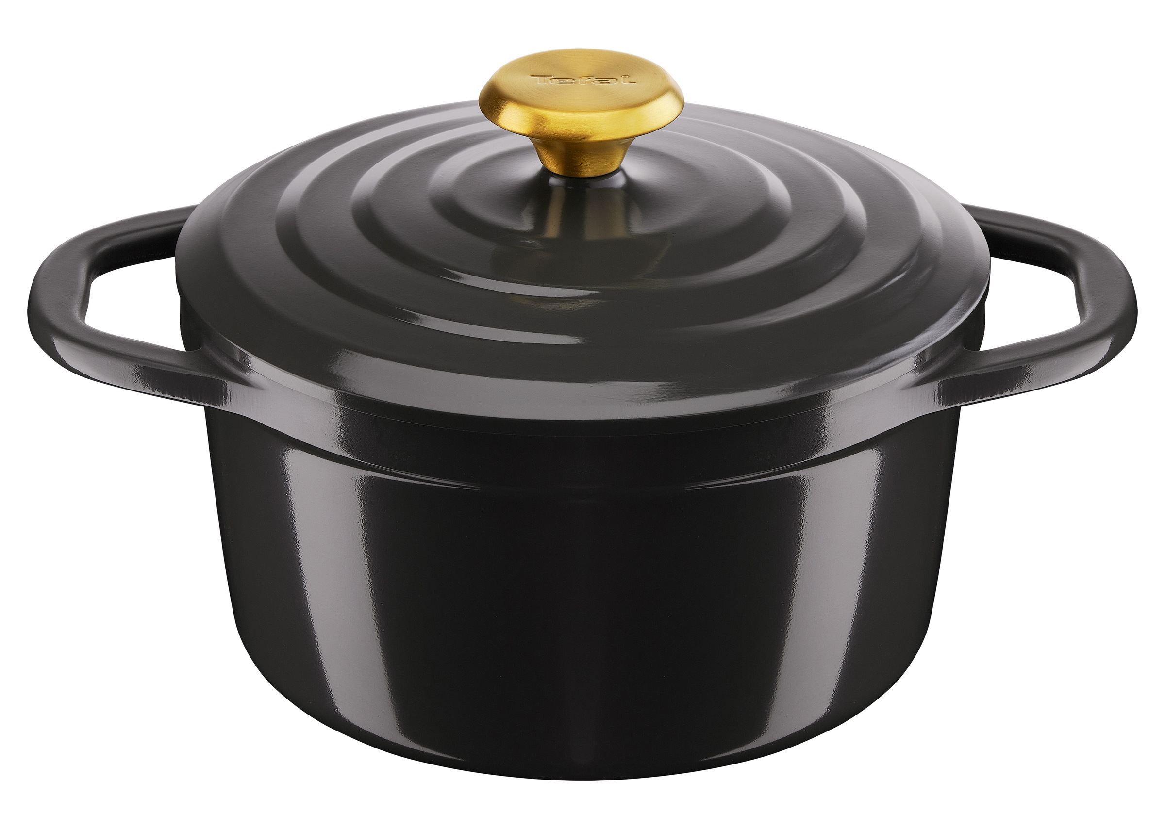 TEFAL Kochtopf "Air", Ø 20cm + Höhe 16,2cmschwarz, Töpfe, Keramikversiegelung, Kondensationsdeckel, backofenfest