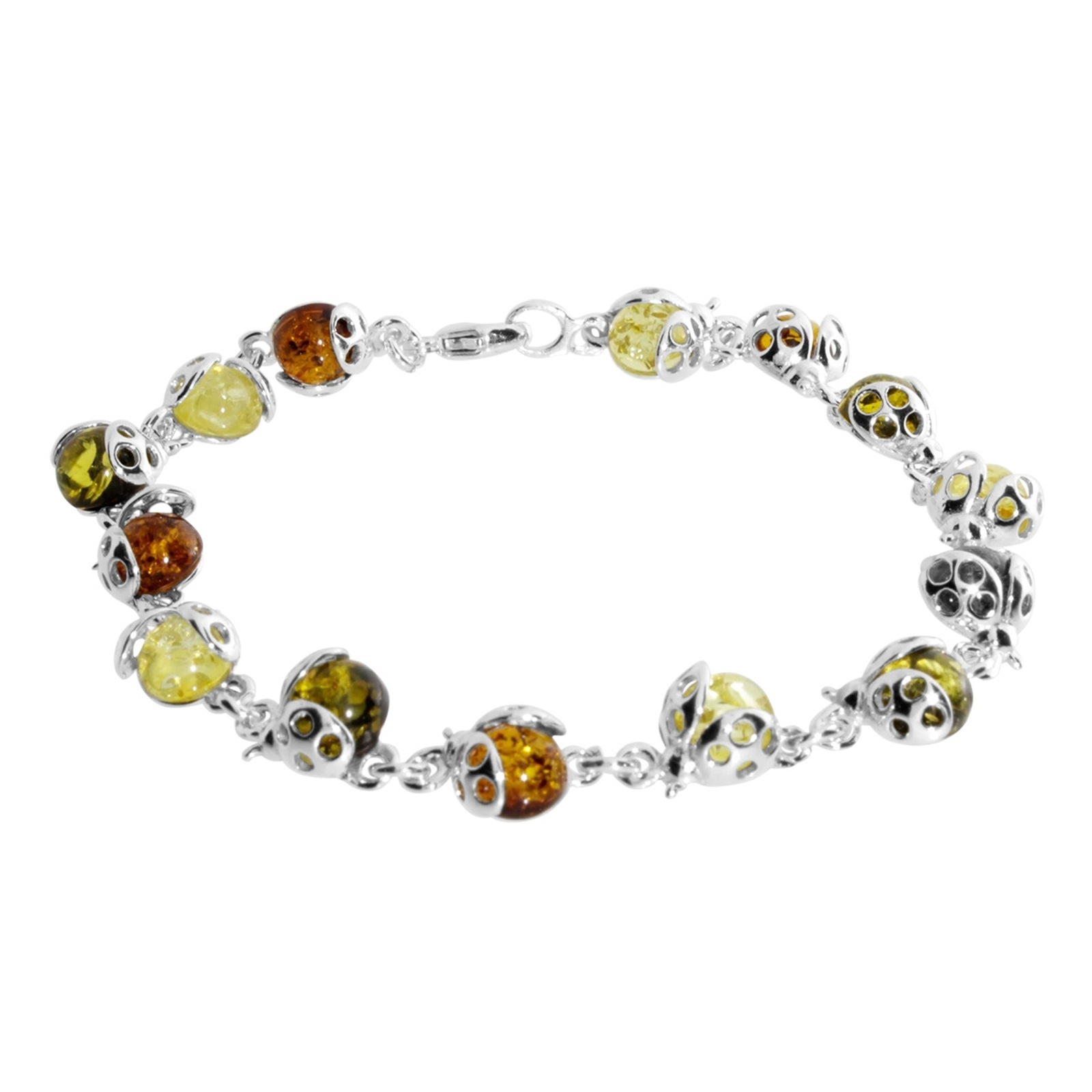 OSTSEE-SCHMUCK Armband »Ostsee-Schmuck Armband Marienkäfer Armband Marienkäfer«