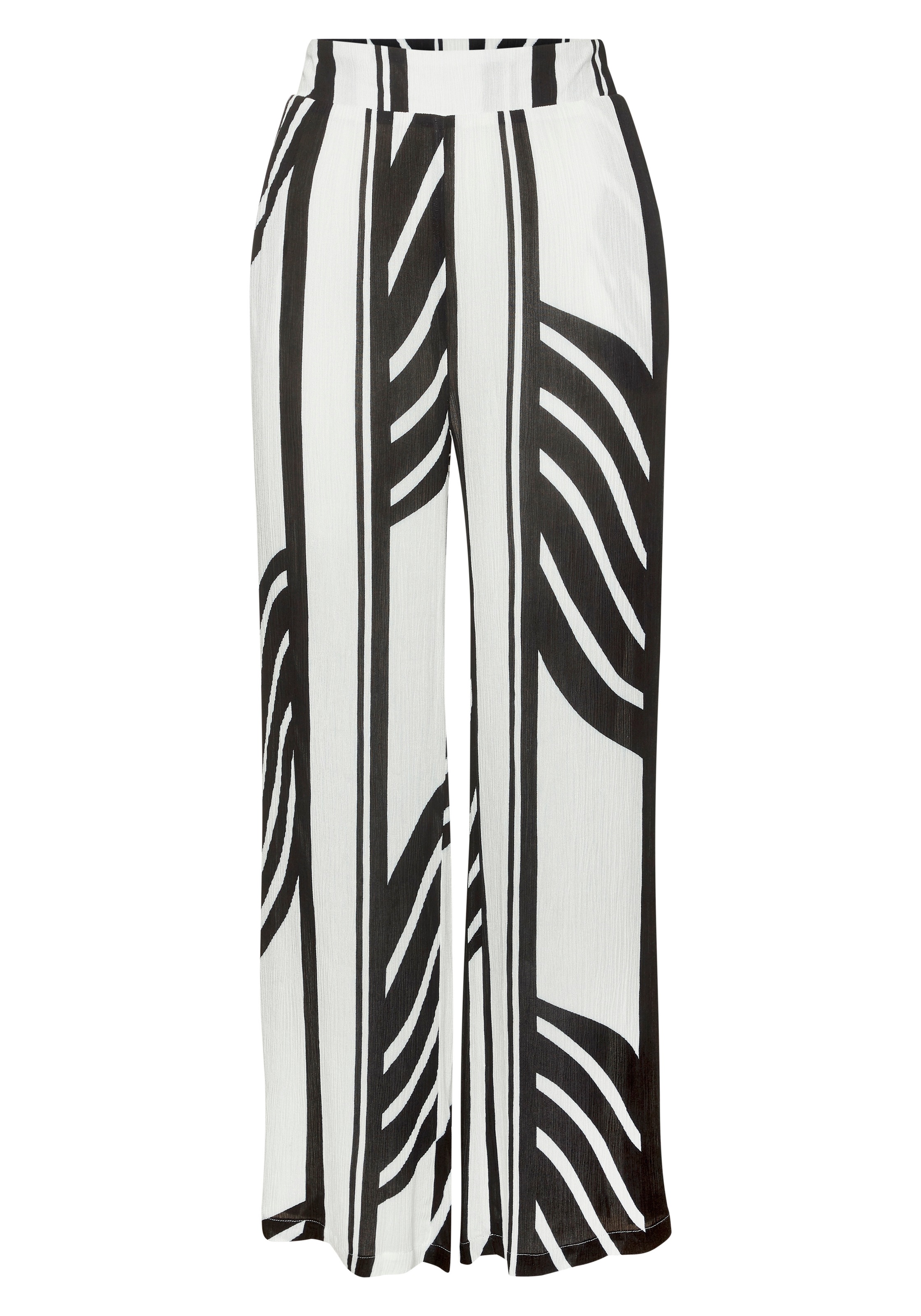 s.Oliver Palazzohose aus Viskose-Crepe, Sommerhose günstig online kaufen