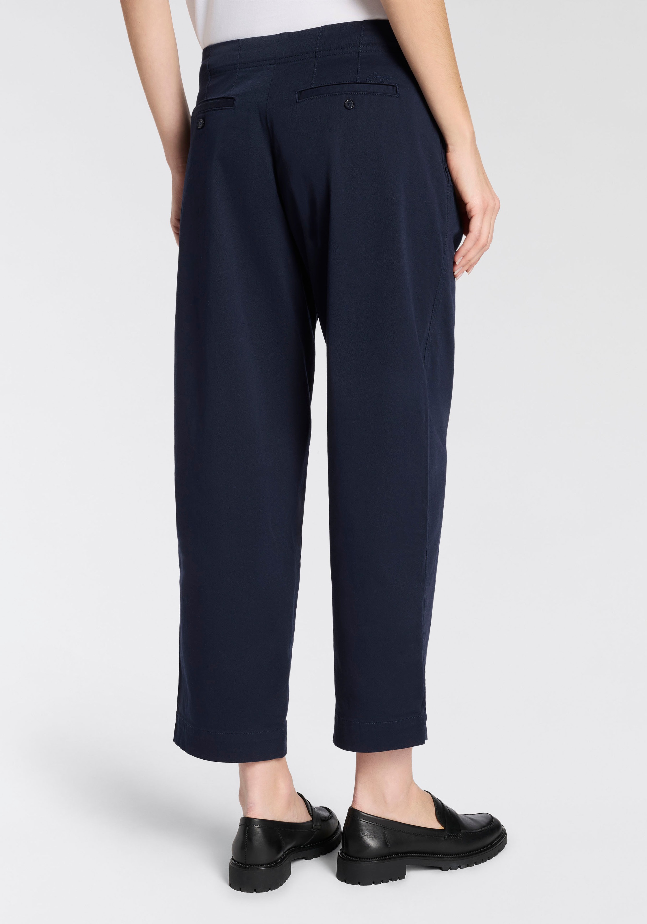 BOSS ORANGE Chinohose "Taquina Premium Damenmode" in lockerer Passform, Bar günstig online kaufen