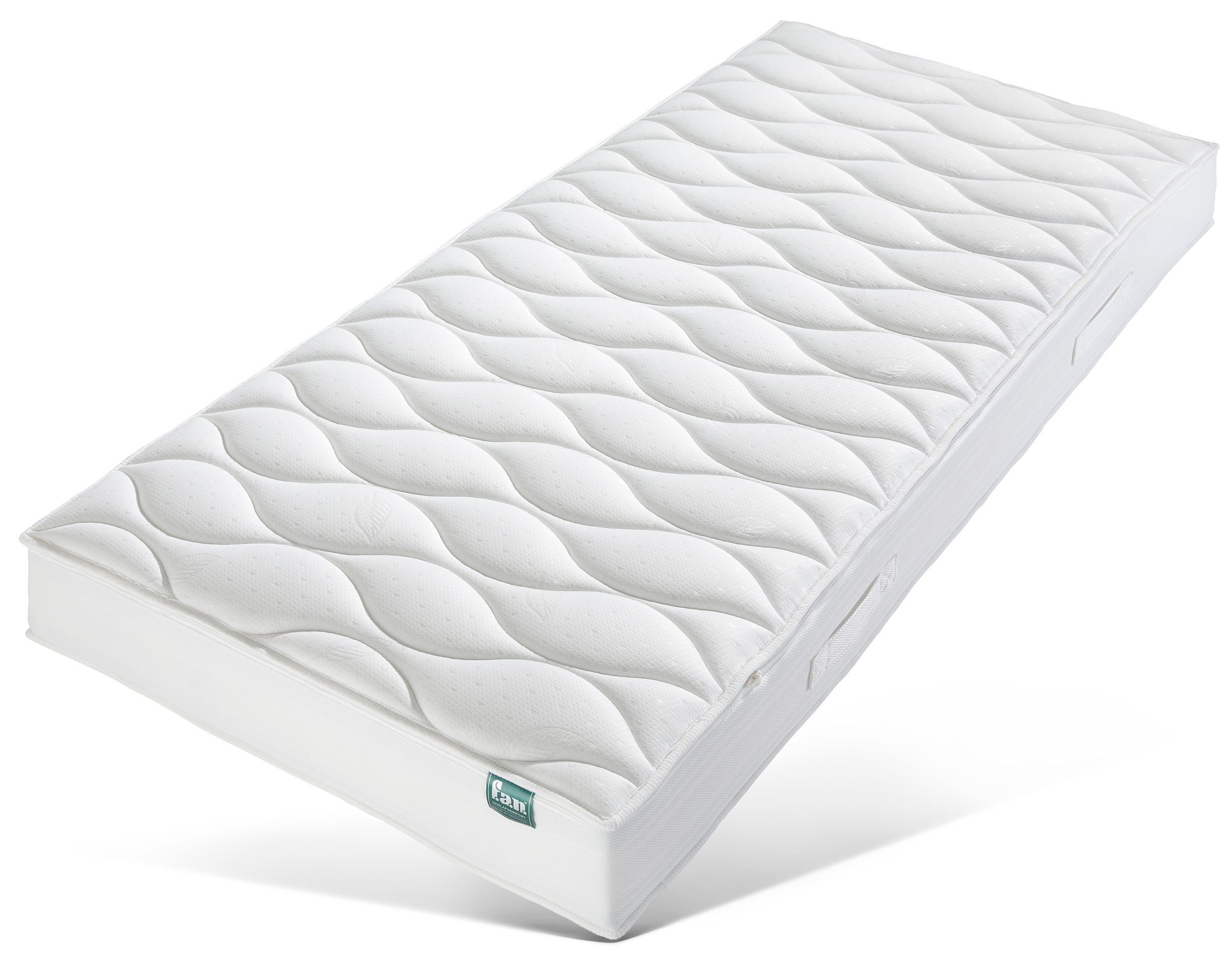 Thumbnail - fan Taschenfederkernmatratze "Calypso Plus 1.000 T" 24 cm hoch Raumgewicht: 35 kg/m³ 1.034 Federn 1 Stk. tlg. Matratze i...
