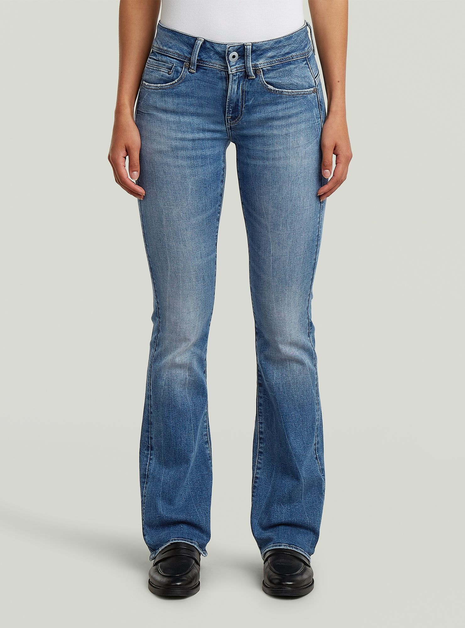 G-STAR Regular-fit-Jeans "Midge Bootcut Jeans" günstig online kaufen