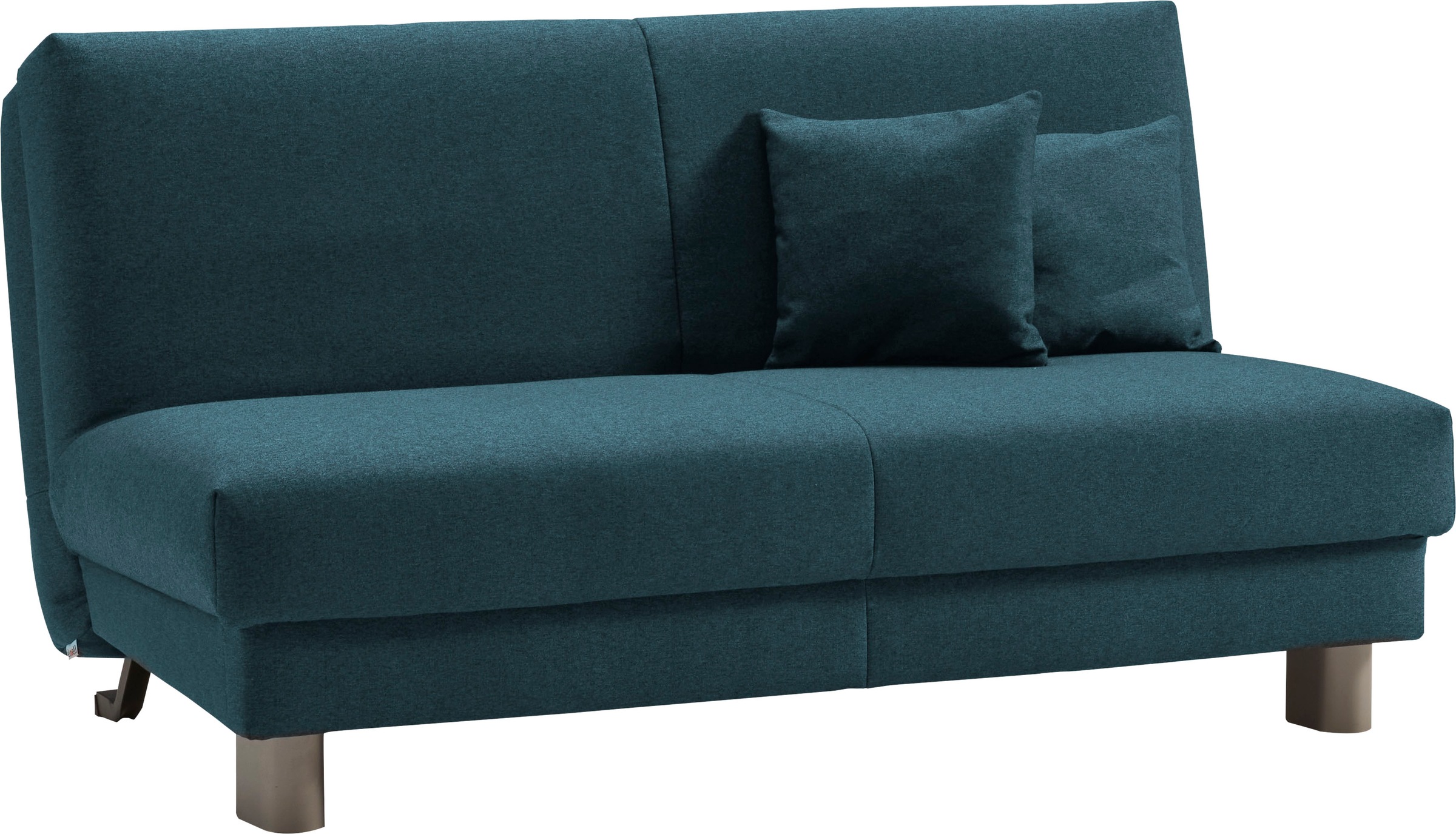 ell + ell Schlafsofa "Enny", Breite 180 cm, Liegehöhe 40 cm, Füße alufarben günstig online kaufen