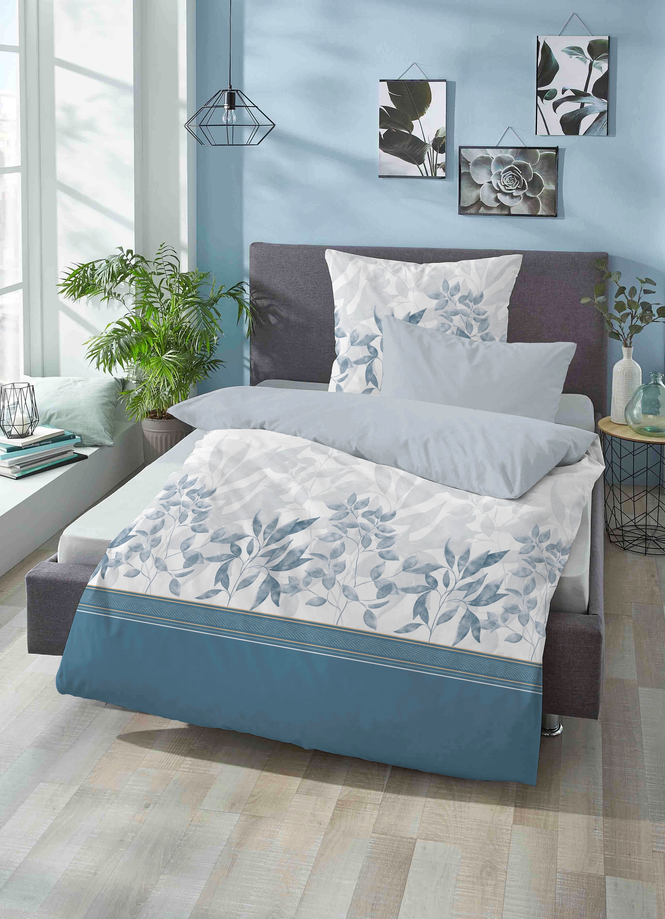 Biberna Wendebettwäsche "Azra" 6 Stk. tlg. feiner Glanz + weicher Griff, pf günstig online kaufen