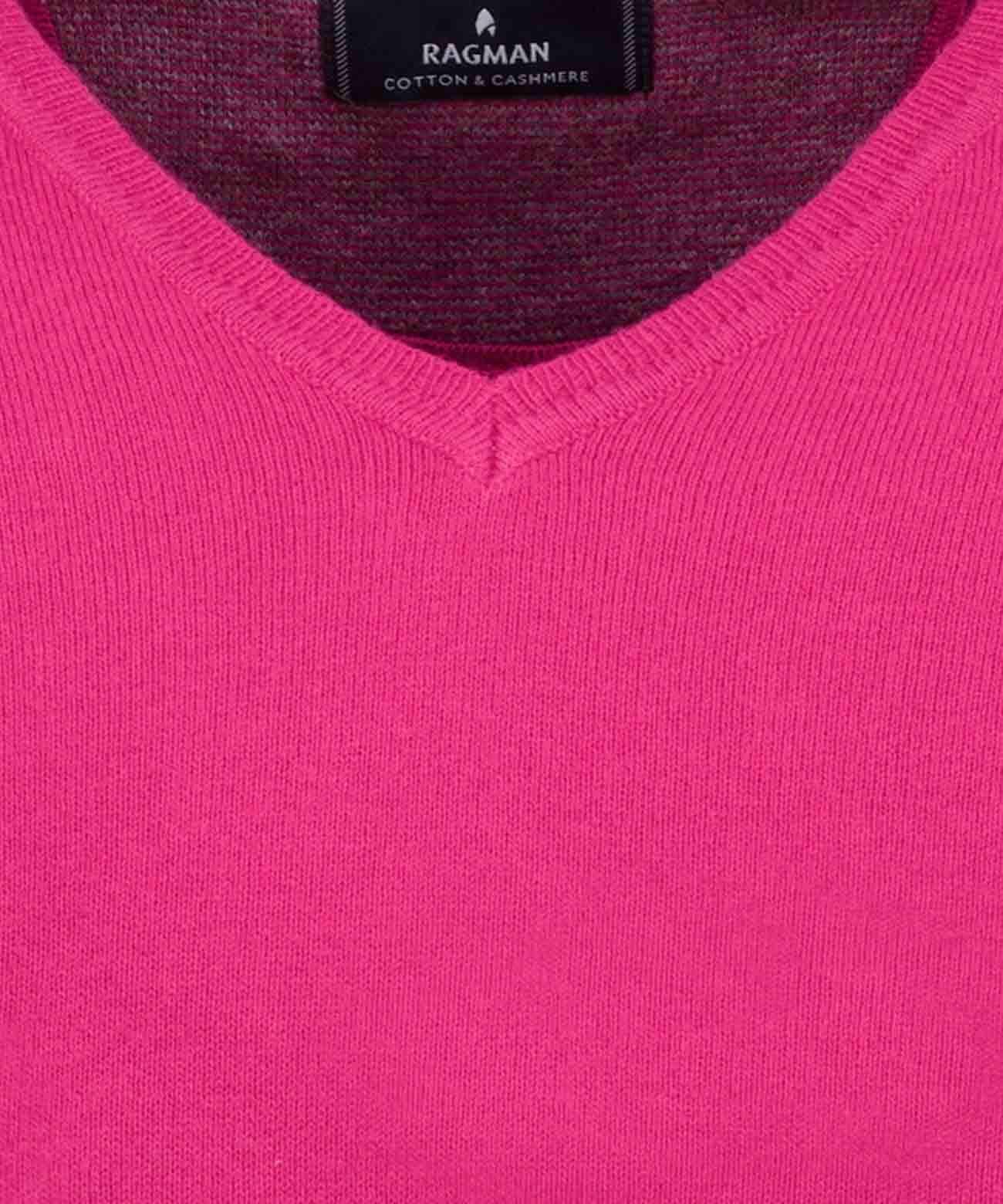 RAGMAN V-Ausschnitt-Pullover