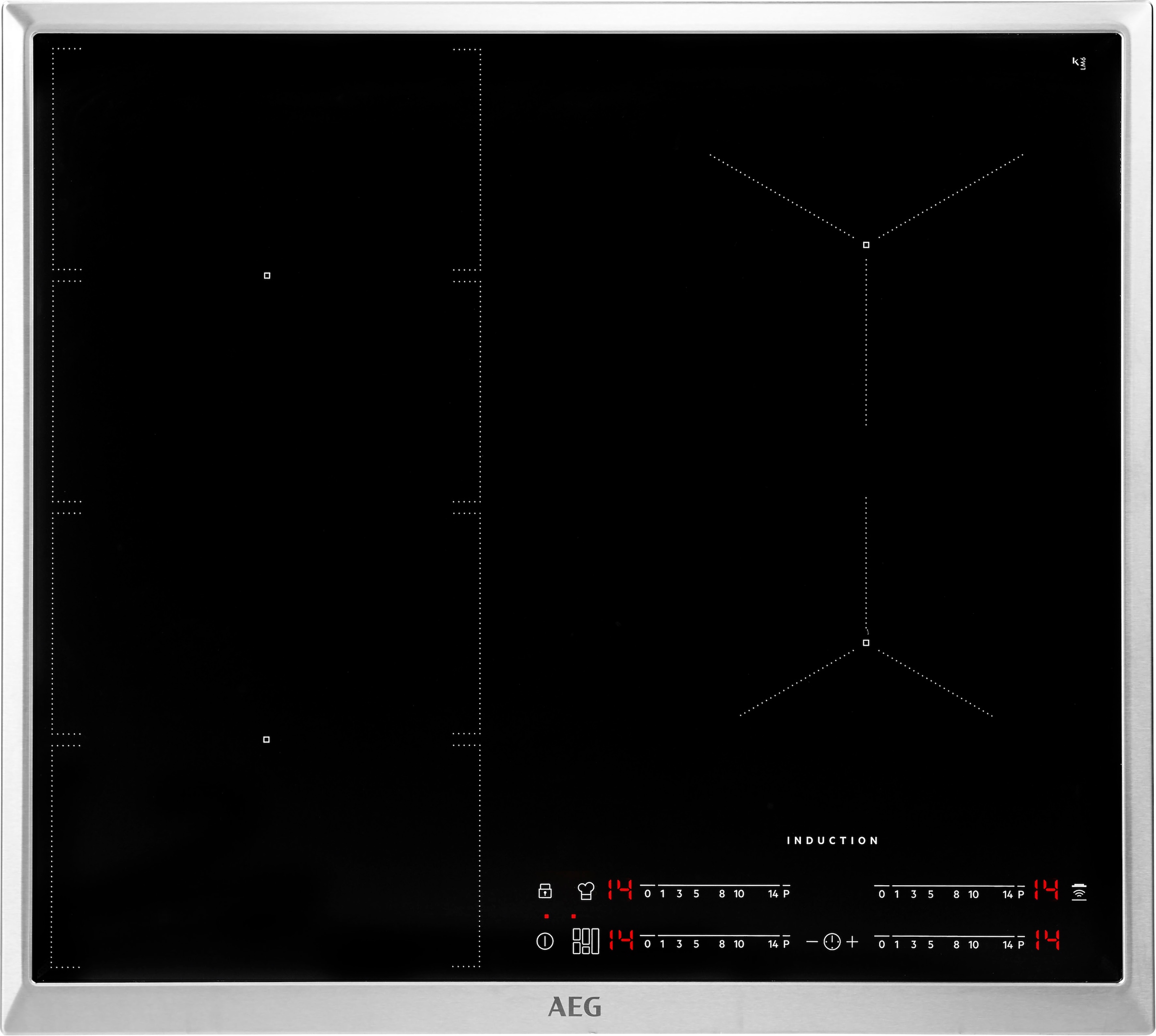 AEG Induktions-Kochfeld »IKE6447AXB«, IKE6447AXB