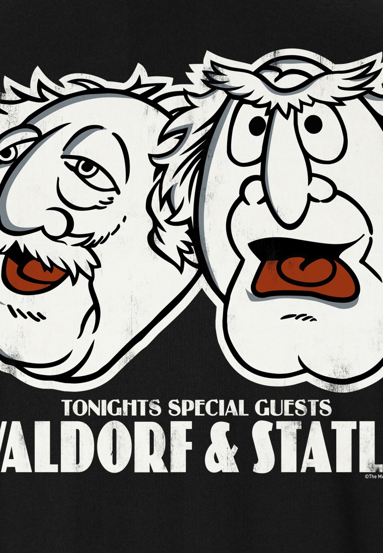LOGOSHIRT T-Shirt »Statler und Waldorf - Muppet Show«, mit Comic-Print