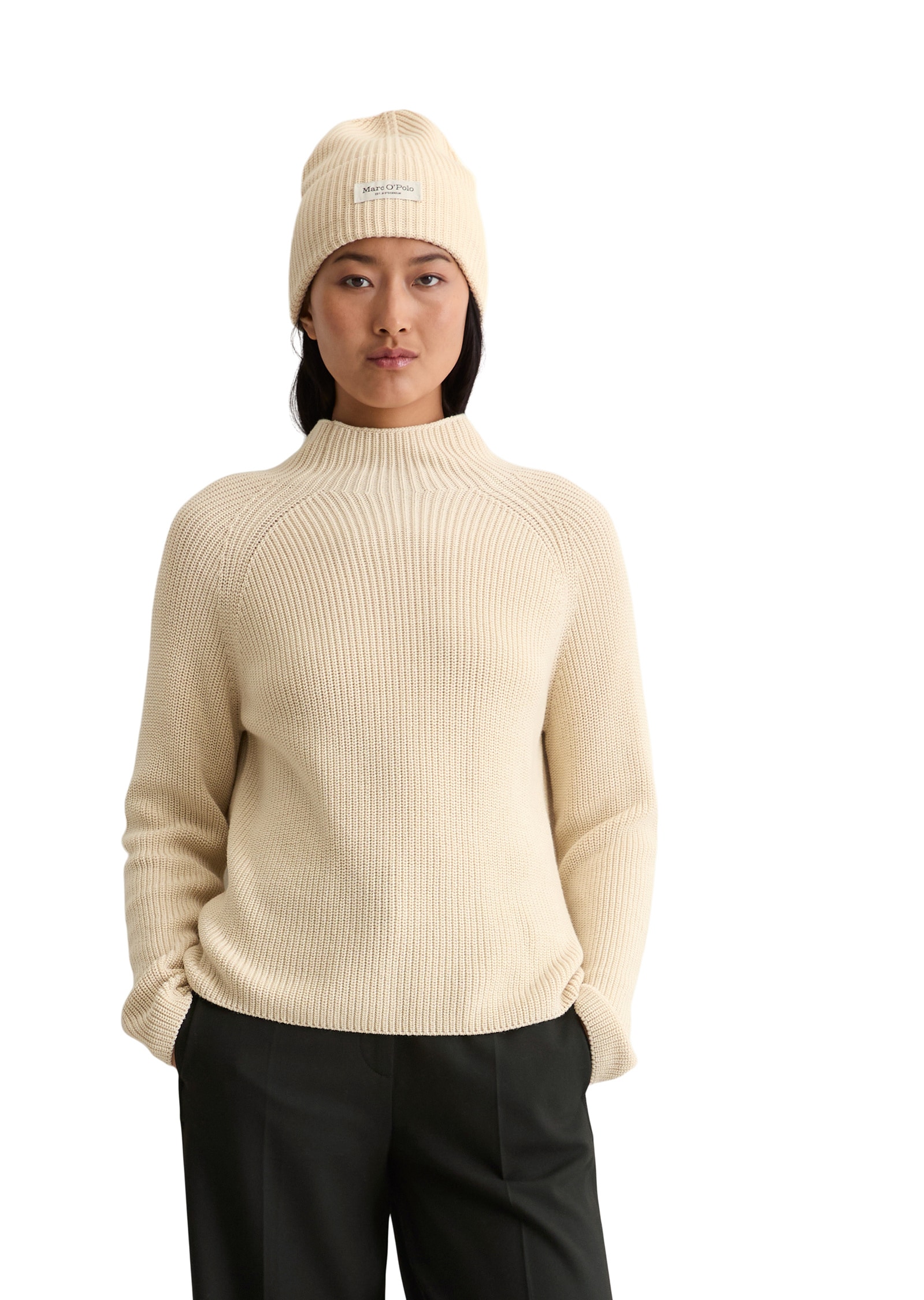 Marc OPolo Strickpullover "aus Organic Cotton" günstig online kaufen