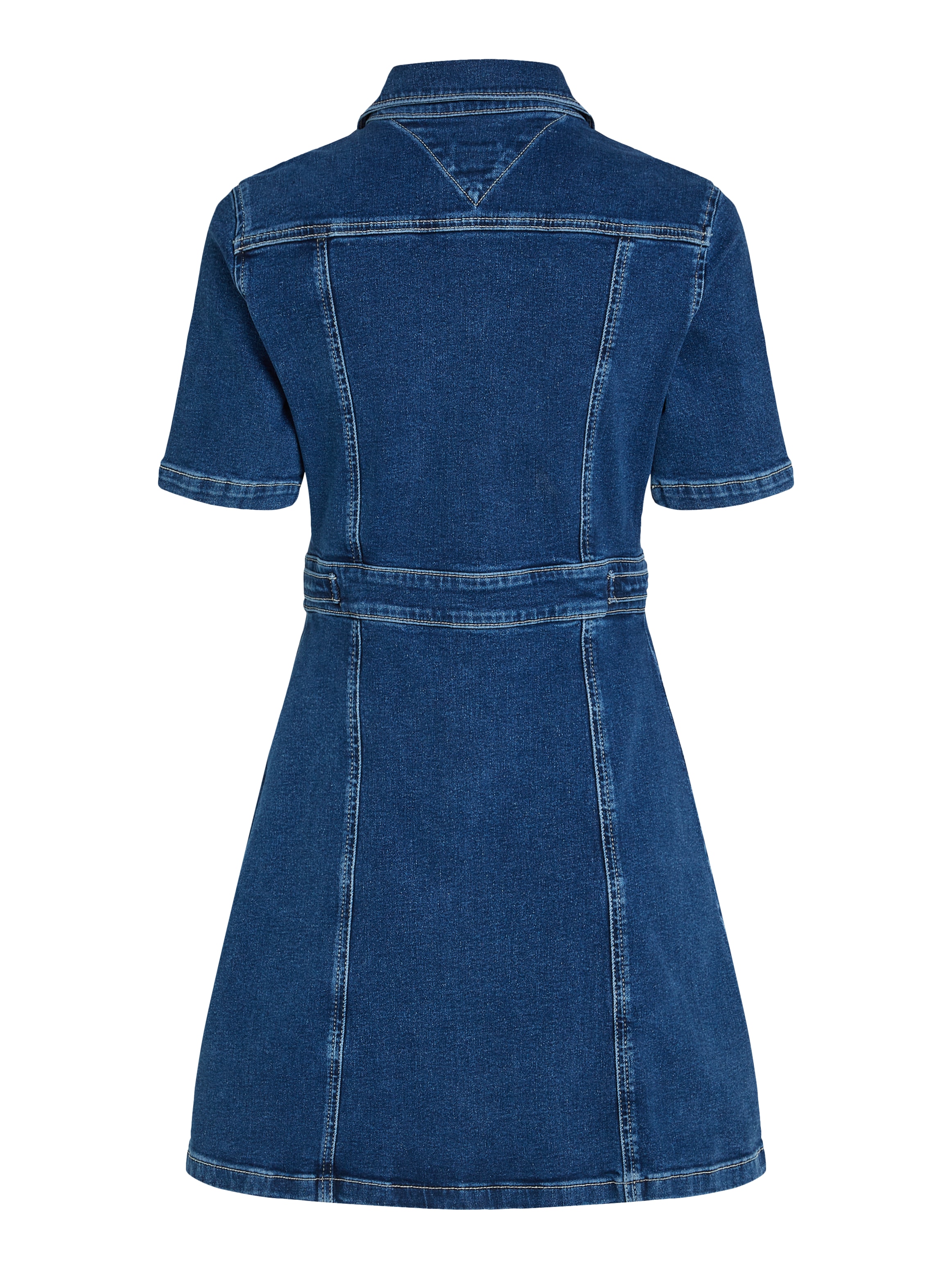 Tommy Jeans Blusenkleid »FLARED SS DRESS CH4253«, in modischer Flared Form