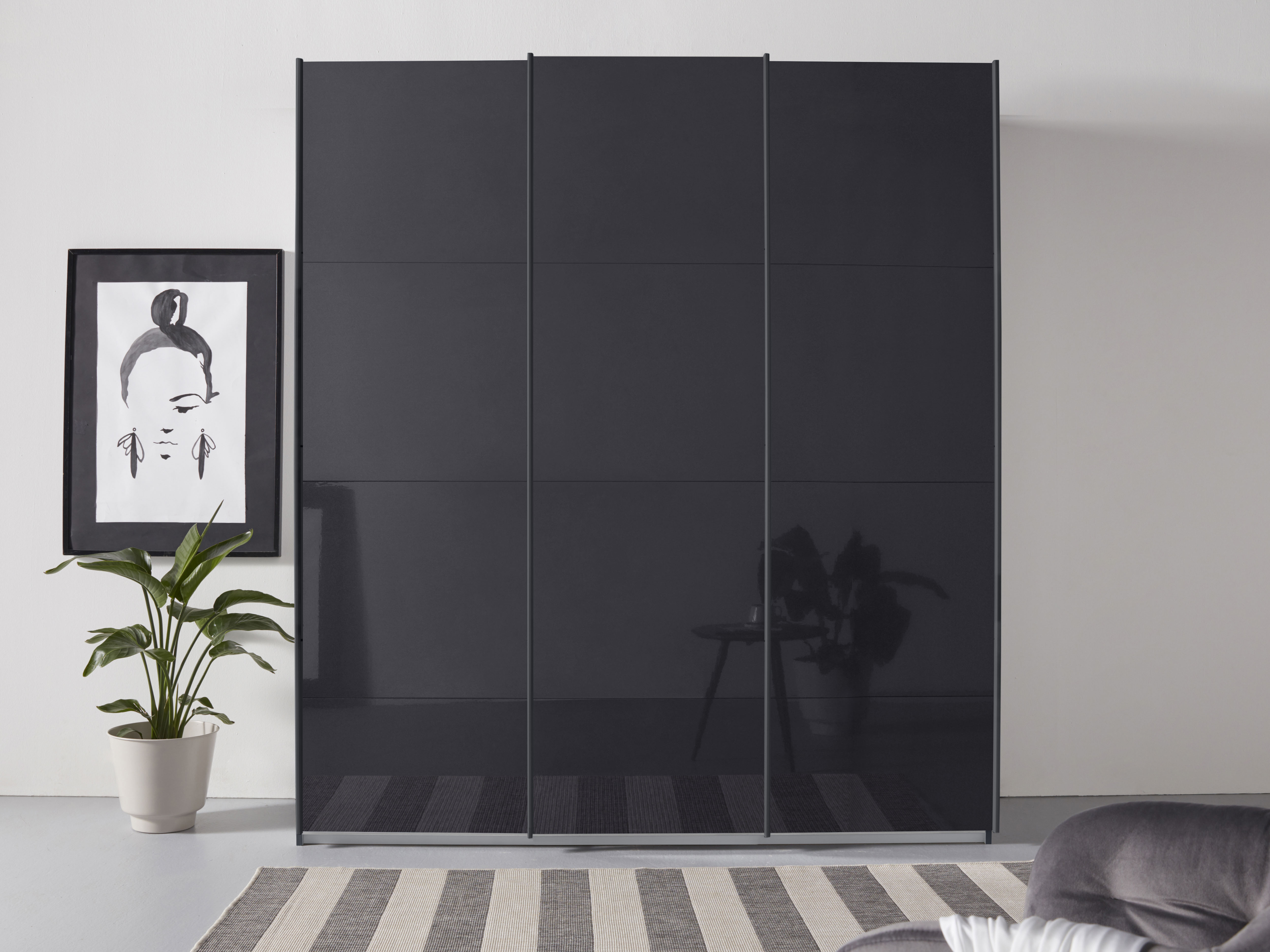 OTTO home Kleiderschrank "Mehrzweckschrank Aktenschrank Möbel Mietswohnung TOPSELLER OTELI" 3 Ausstattungen BASIC/CLASSIC/PREMIUM (inkl. SOFT-CLOSE-FUNKTION), Breiten 203/271/315/360 cm Höhen 210/229 cm MADE IN GERMANY