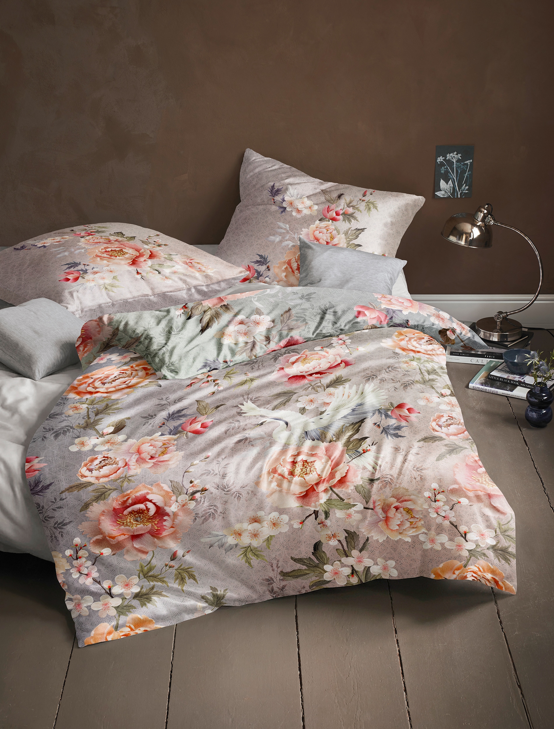 Irisette Bettwäsche "Wave 8782" 2 Mako-Satin, anschmiegsam und atmungsaktiv, Ganzjahresqualität