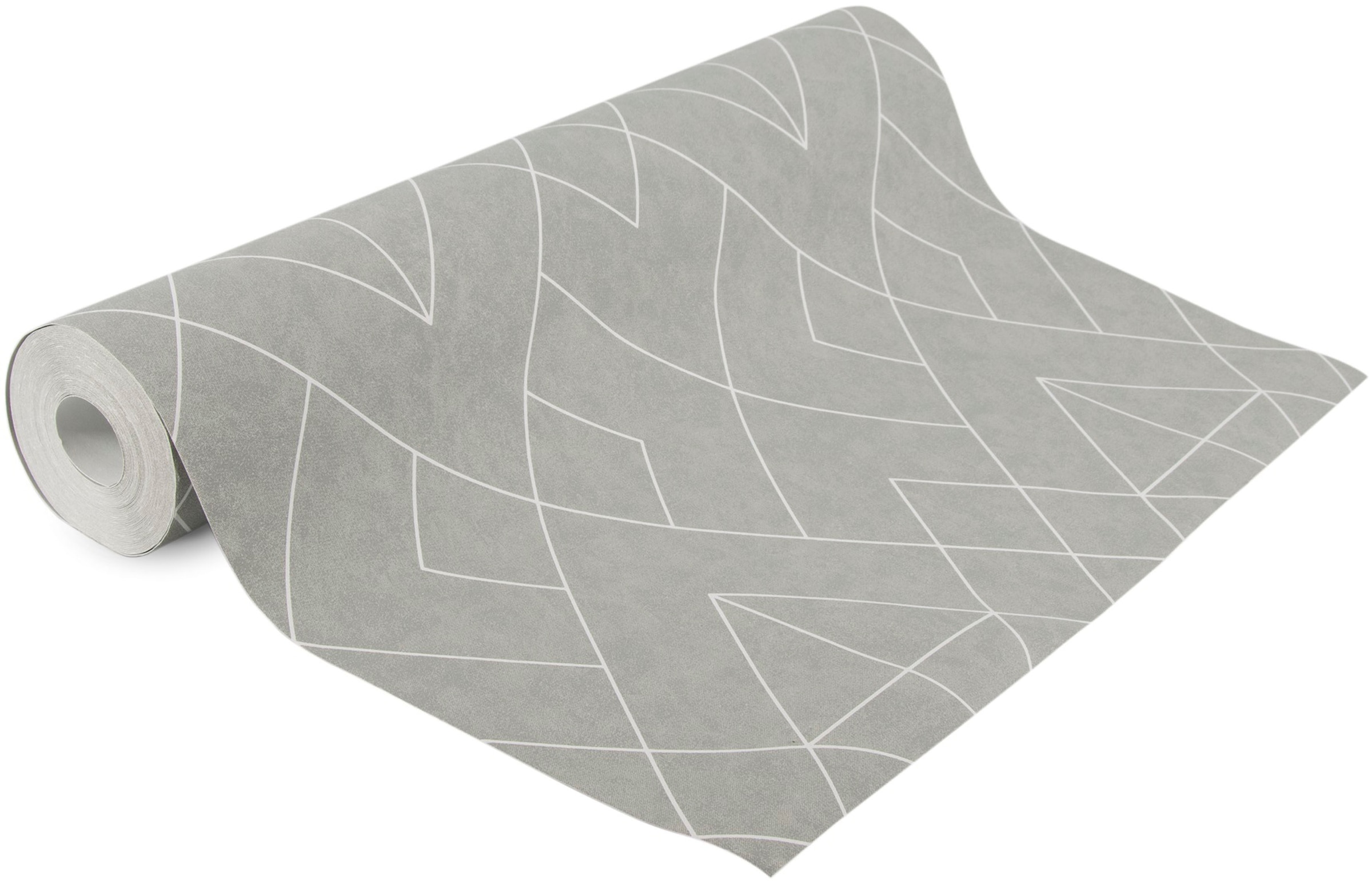 Superfresco Easy Vliestapete »Demi Grau«, Motiv, botanisch