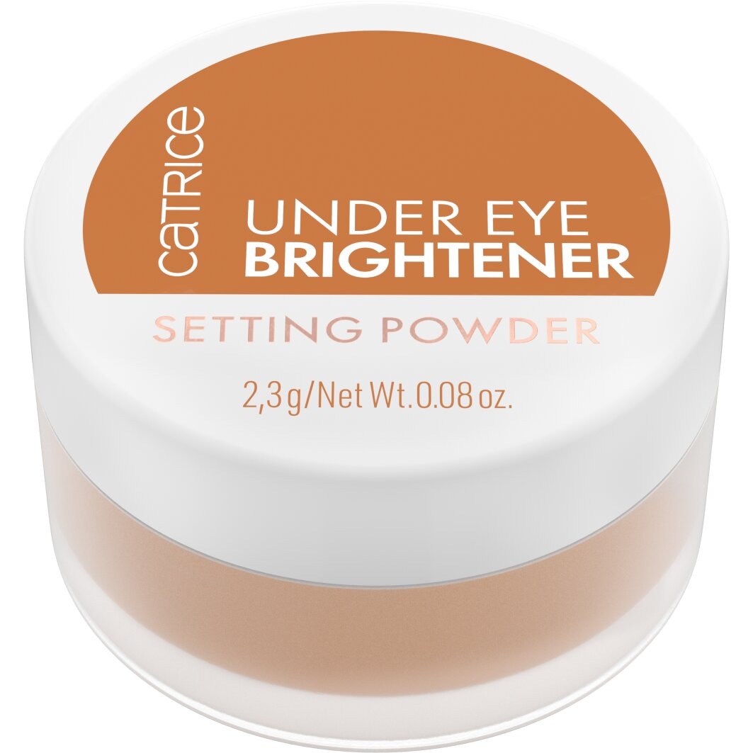 CATRICE Damen Puder "UNDER EYE BRIGHTENER SETTING POWDER", 6,9 g, beige, Teint-Kosmetika, Loses Puder, frisches und strahlendes Finish, pflegt die