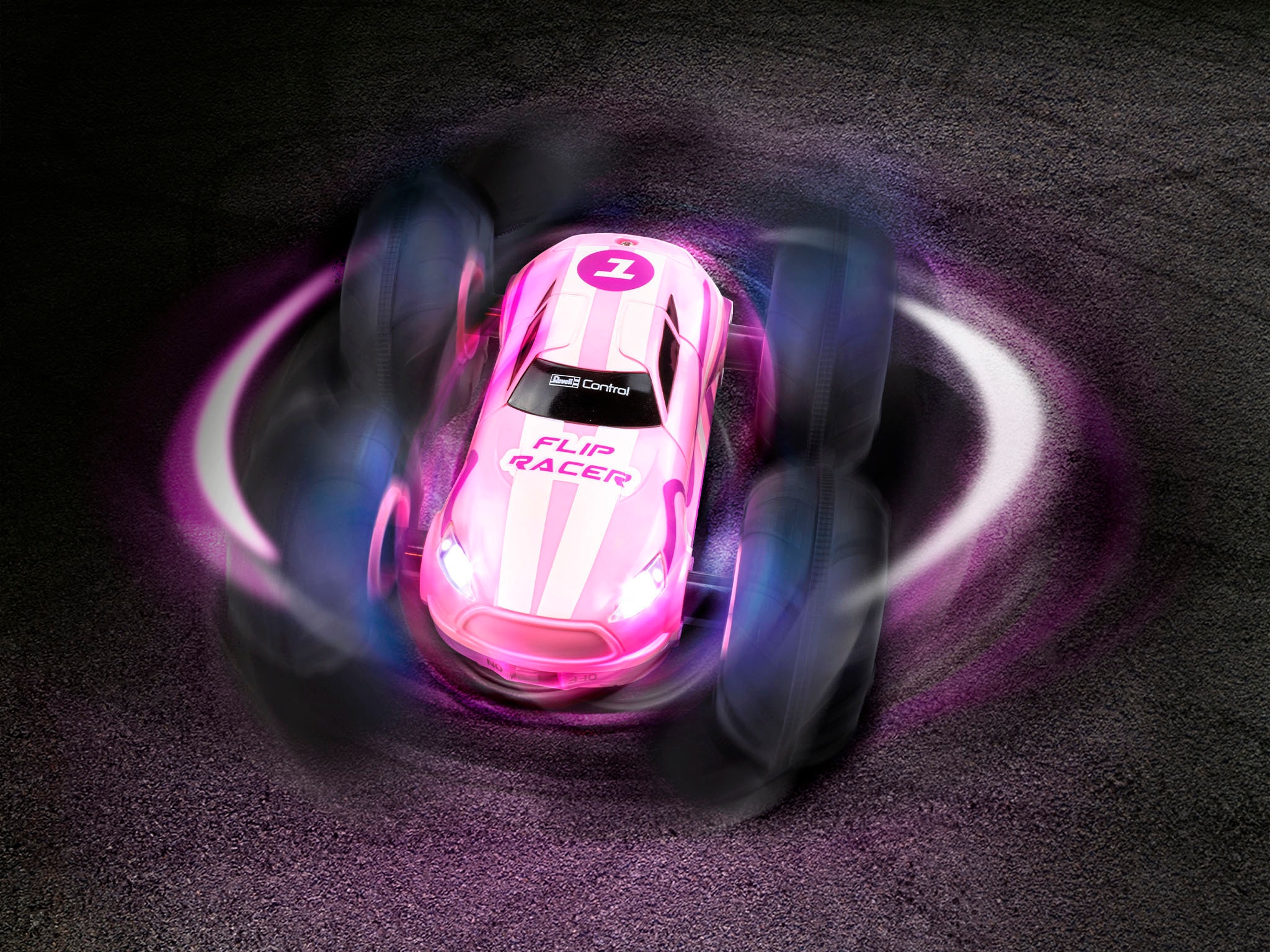 Revell® Spielzeug-Adventskalender »Flip Racer, ferngesteuertes RC Auto zum Selberbauen«, ab 6 Jahren, mit LED-Beleuchtung