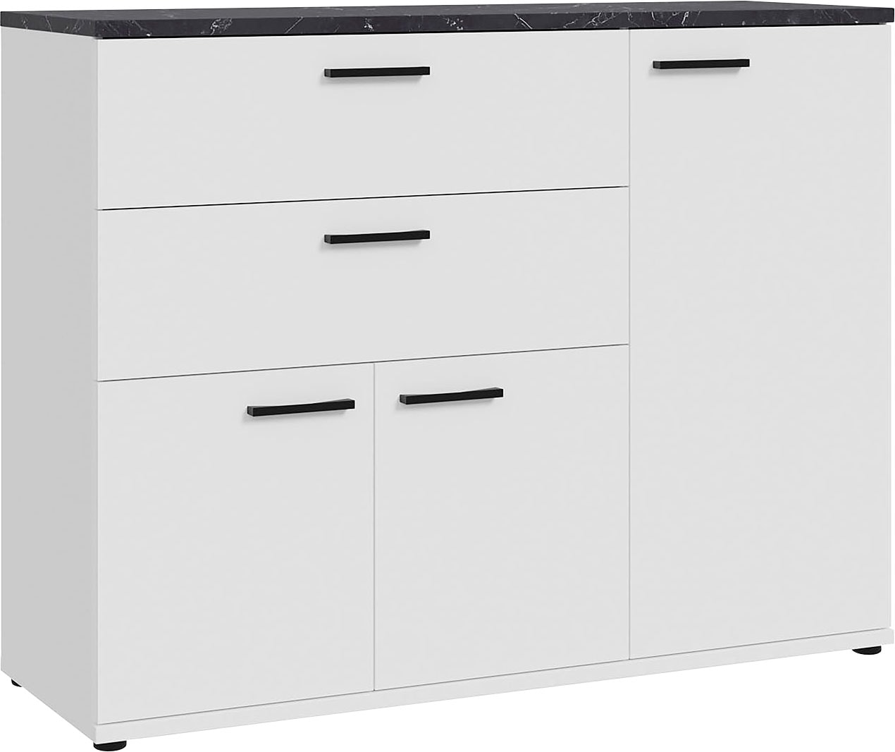 FORTE Highboard, Breite ca. 125 cm günstig online kaufen