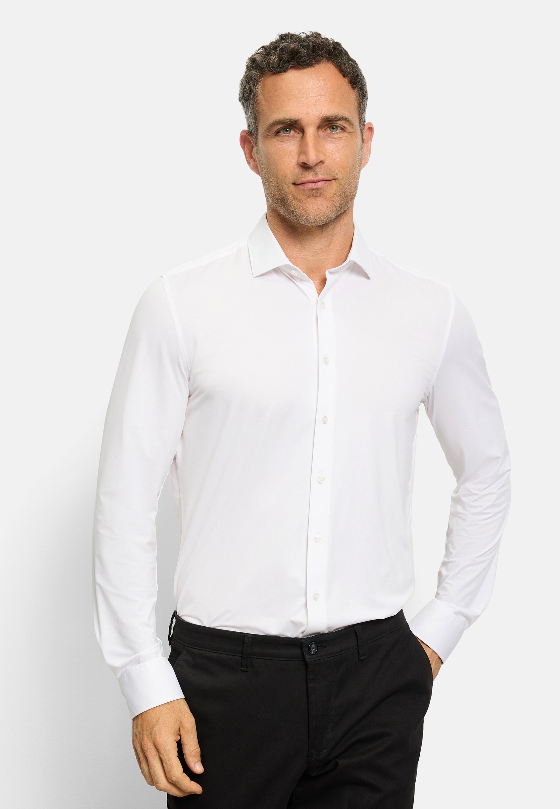 OLYMP Businesshemd "OLYMP Level Five 24/Seven, body fit, Modern Kent" günstig online kaufen