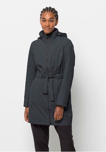 Jack Wolfskin Regenmantel »NORDEN PORT COAT W«