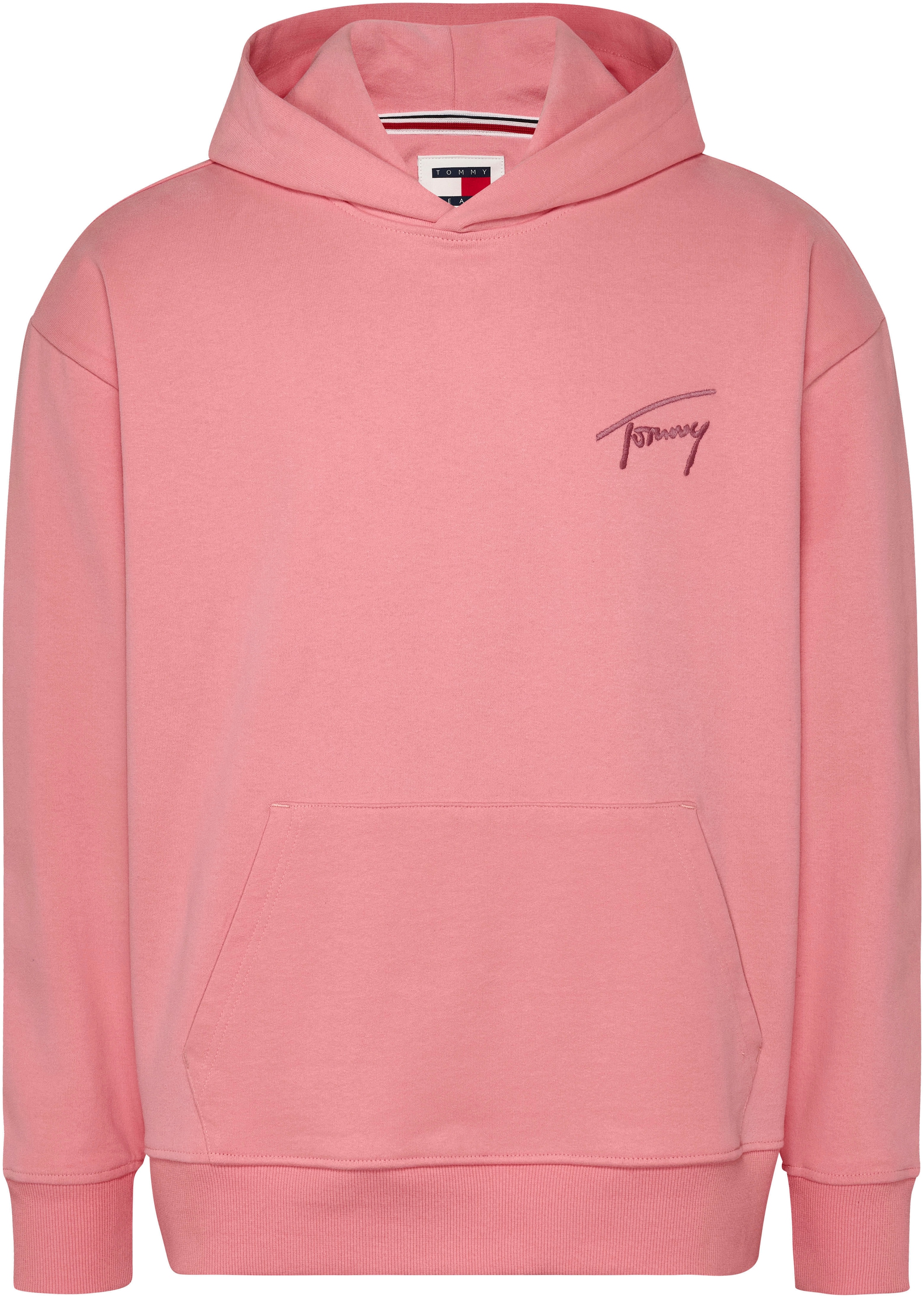 Tommy Jeans Kapuzensweatshirt »TJM RLX SIGNATURE HOODIE EXT«, mit aufgesticktem Signatur-Logo