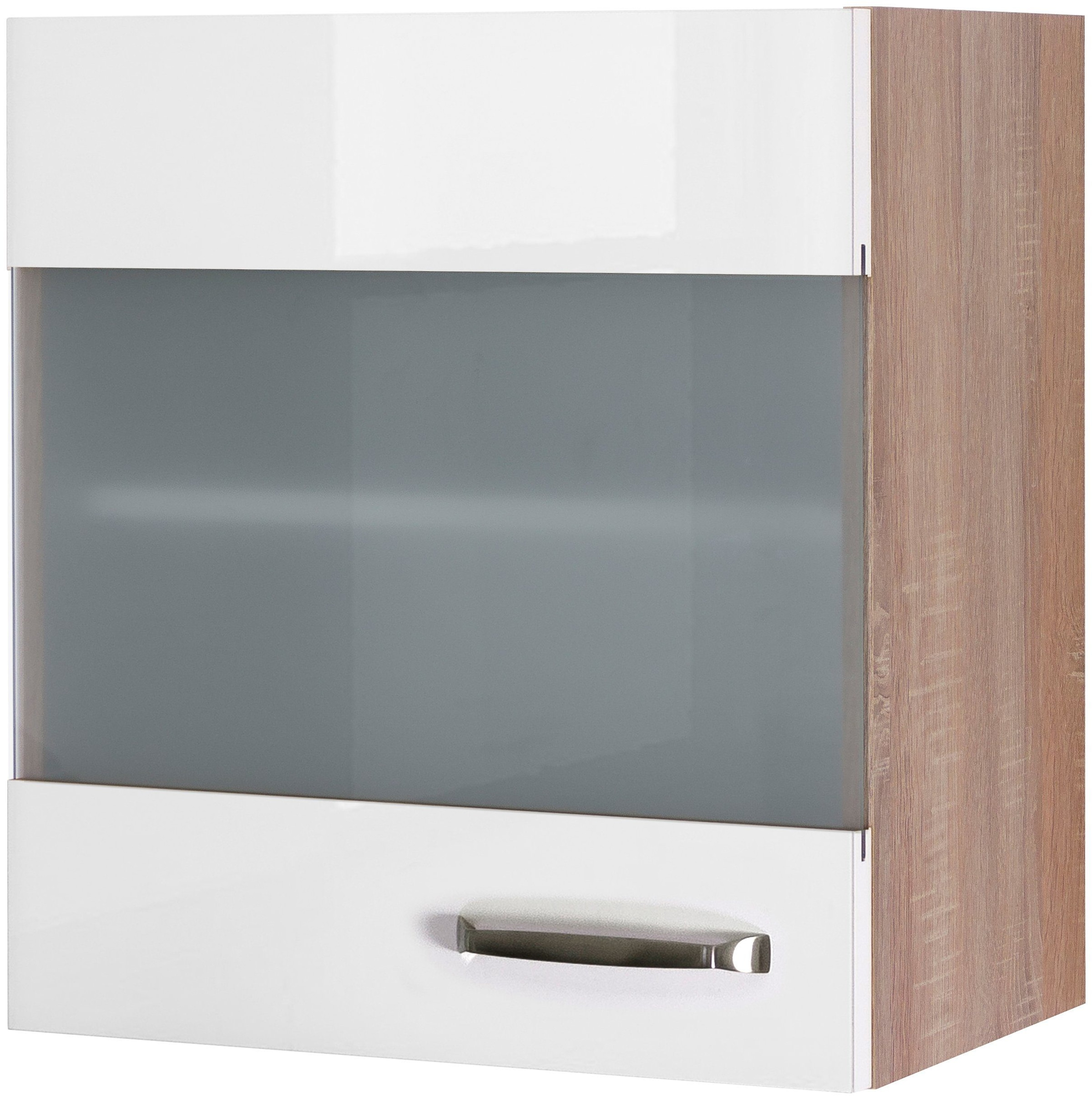 H x x x 50 | Flex-Well 54,8 Glashängeschrank BAUR x 32 (B Stollenglastüren cm, bestellen mit T) »Florenz«,