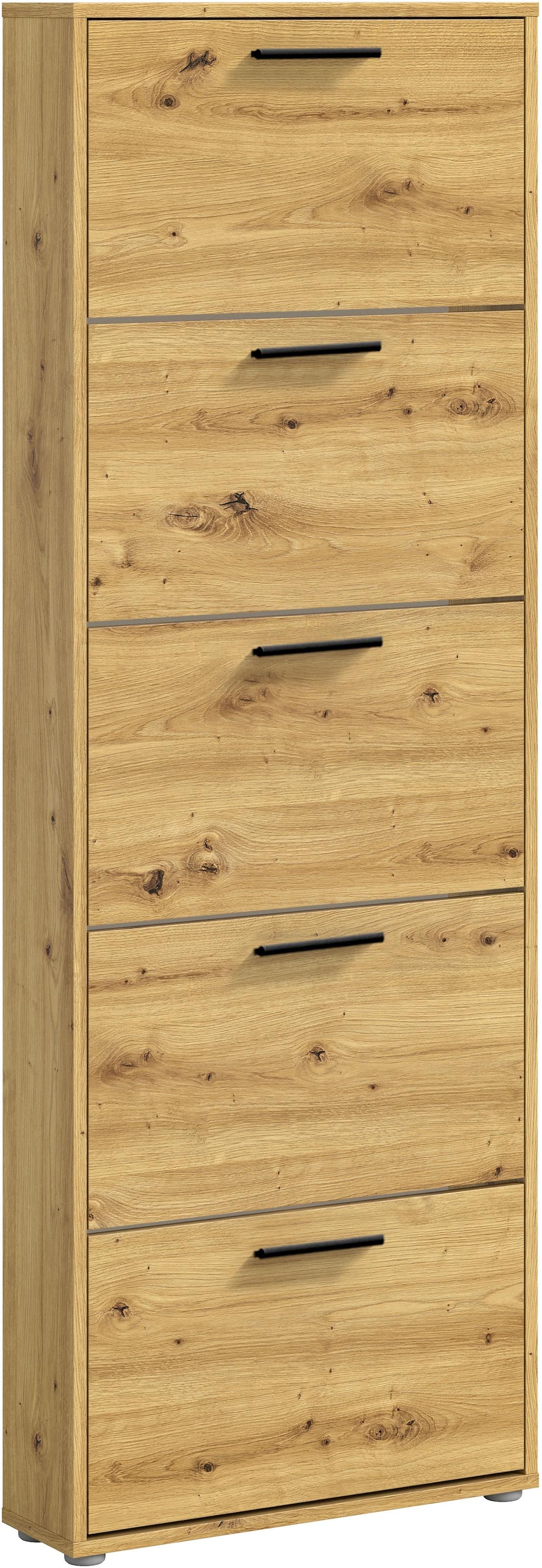 HBZ Schuhkommode »Sam Schuhkipper, Schuhschrank BxHxT 59x169x17 cm« 1 Stk. tlg. mit 5 Klappen