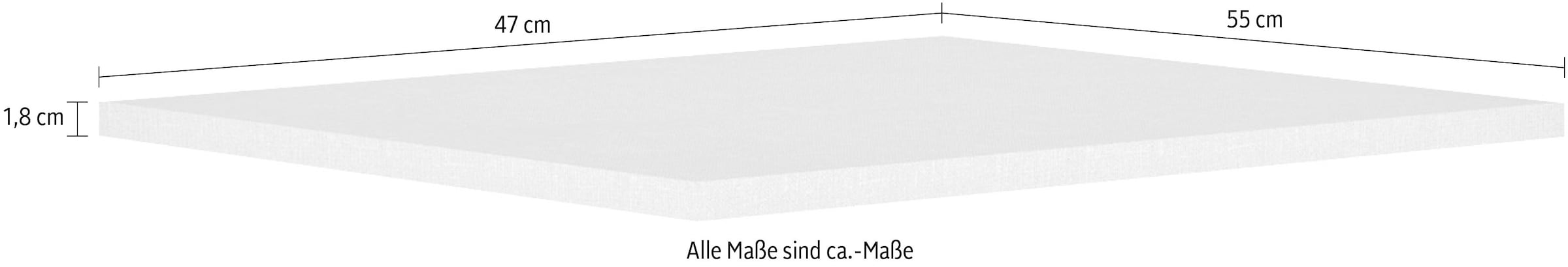 Gami Einlegeboden »Enzo«, (2 St.), Verschiedene Module einfach zu kombinieren