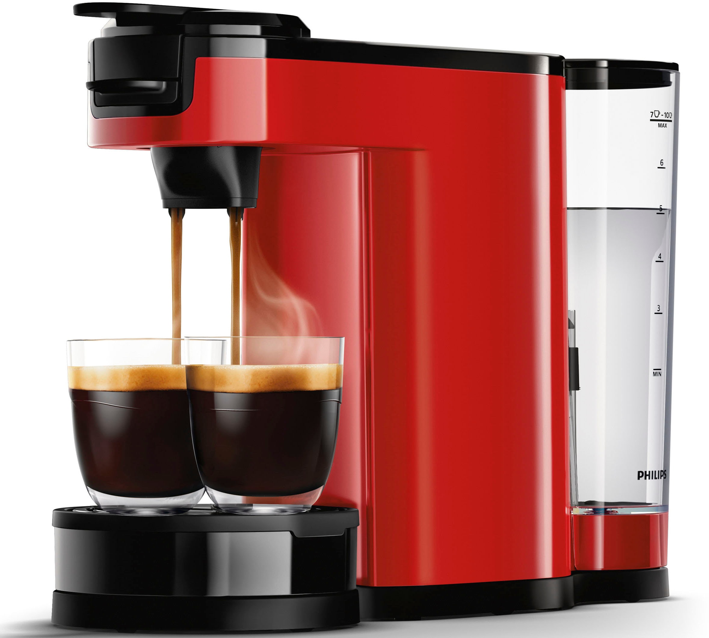 Philips Senseo Kaffeepadmaschine »Switch HD6592/84«, 1 l Kaffeekanne, inkl. Kaffeepaddose im Wert von 9,90 € UVP