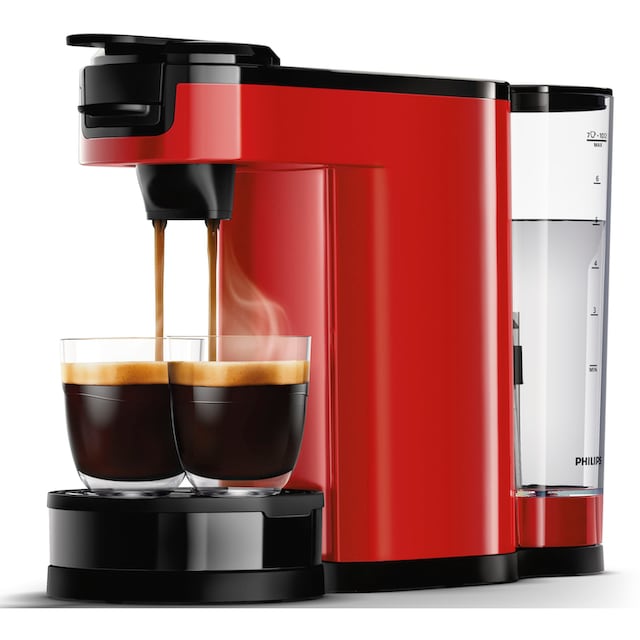 Philips Senseo Kaffeepadmaschine »Switch HD6592/84«, 1 l Kaffeekanne, inkl.  Kaffeepaddose im Wert von 9,90 € UVP per Rechnung | BAUR