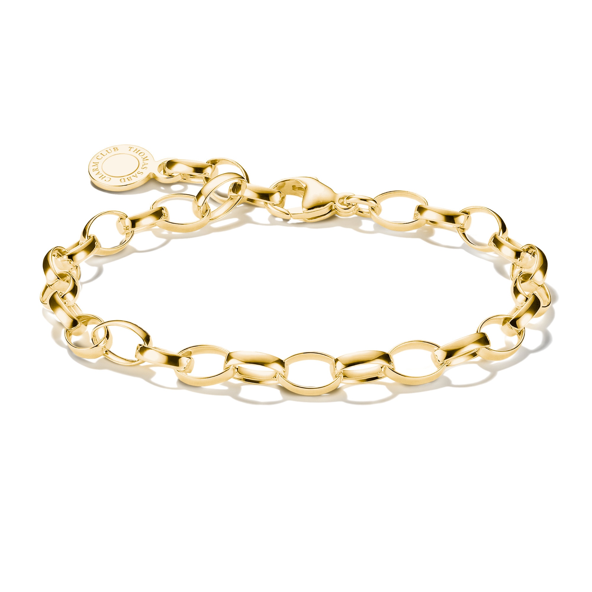 THOMAS SABO Charm-Armband »Charm Armband Goldfarben«