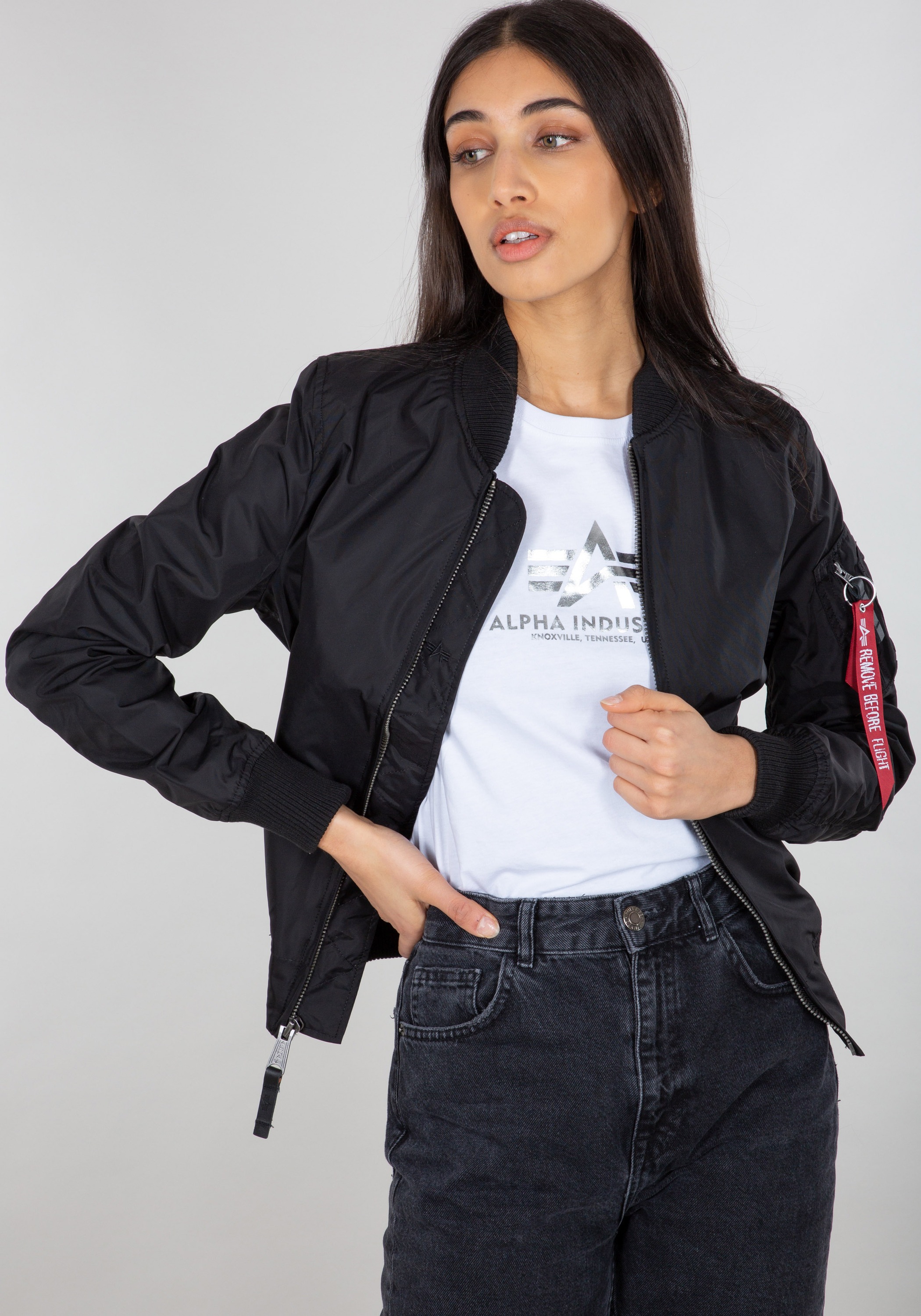Alpha Industries Bomberjacke "MA-1 TT Light W" günstig online kaufen